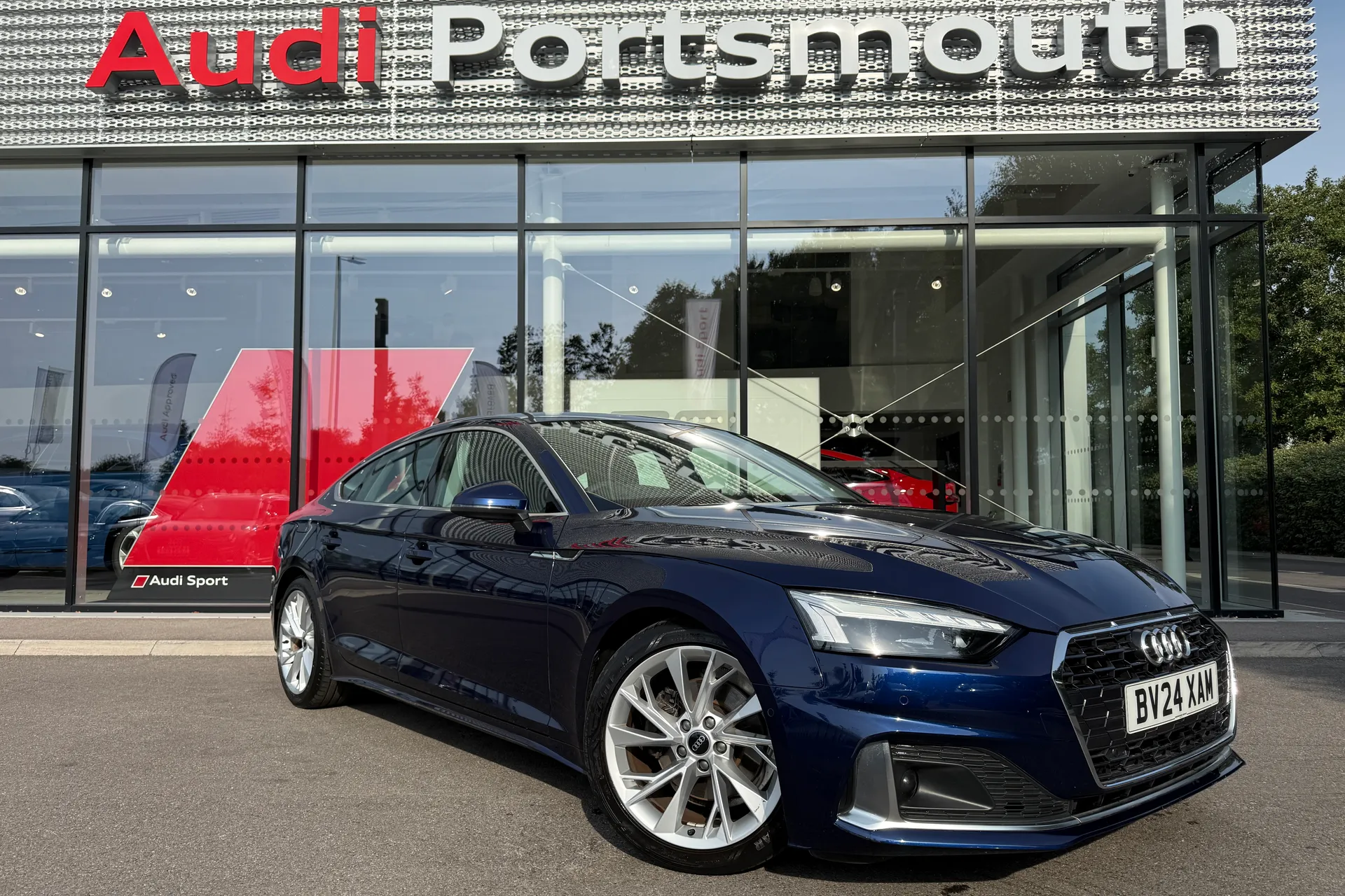 Audi A5 focused image