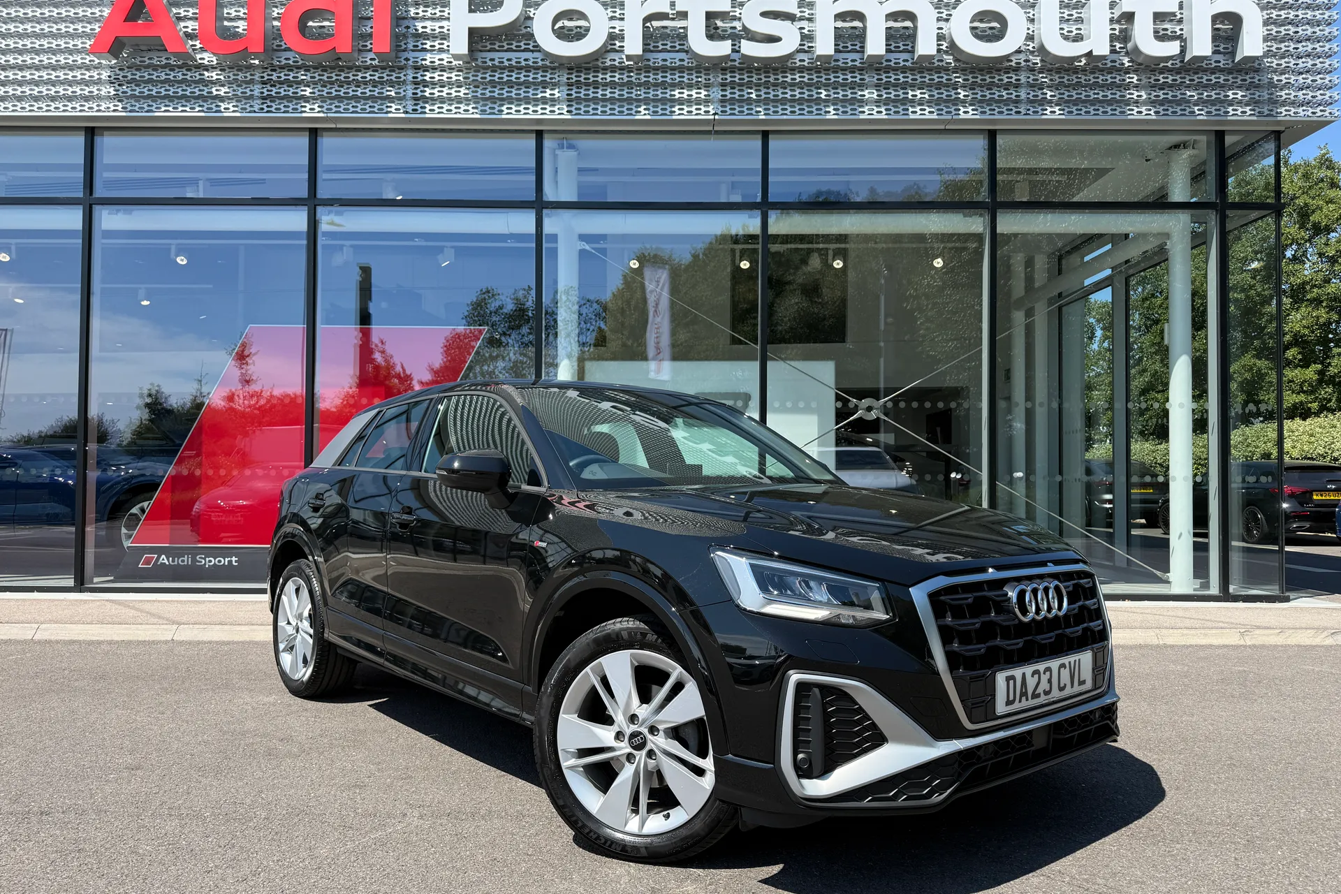 Audi Q2 focused image
