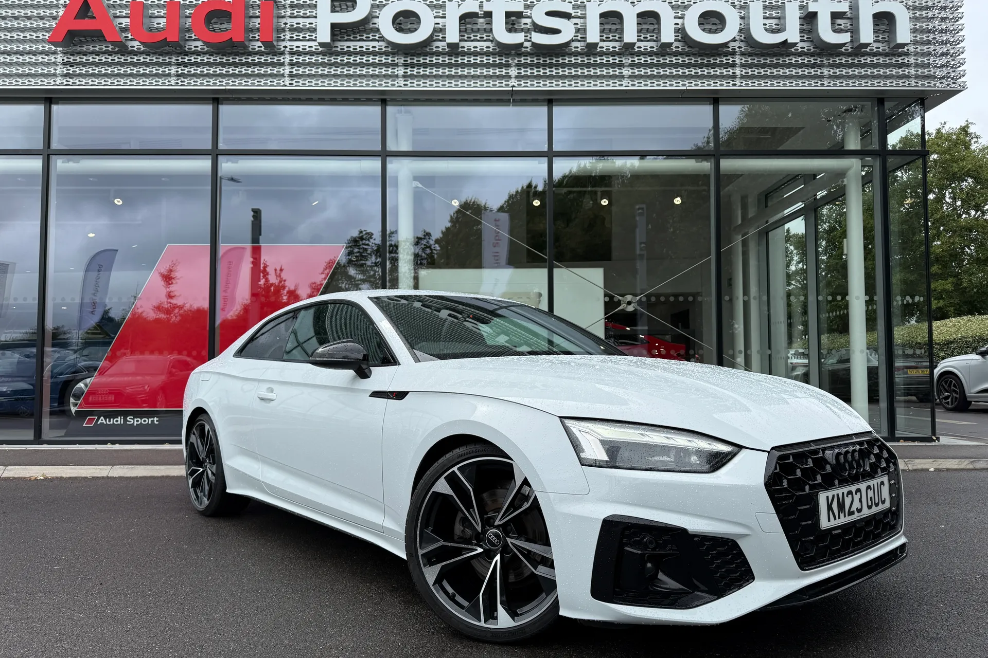 Audi A5 focused image