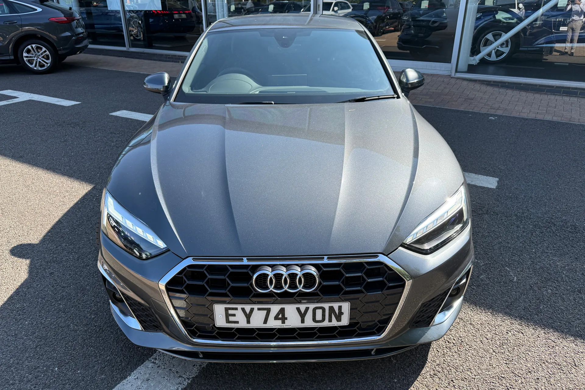 Audi A5 focused image