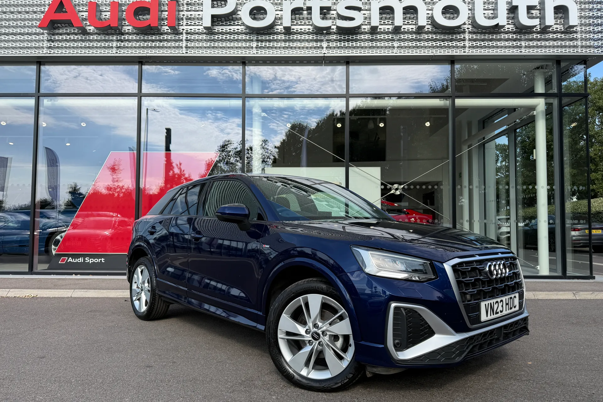 Audi Q2 focused image