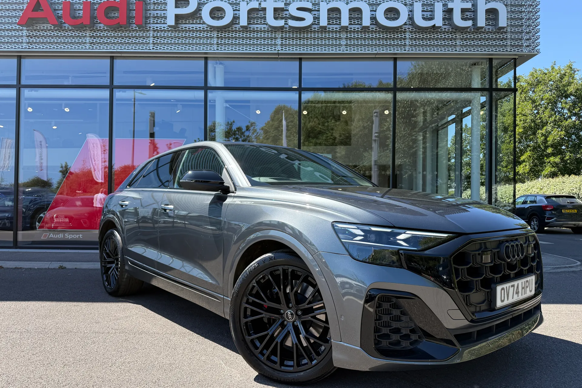 Audi Q8 focused image