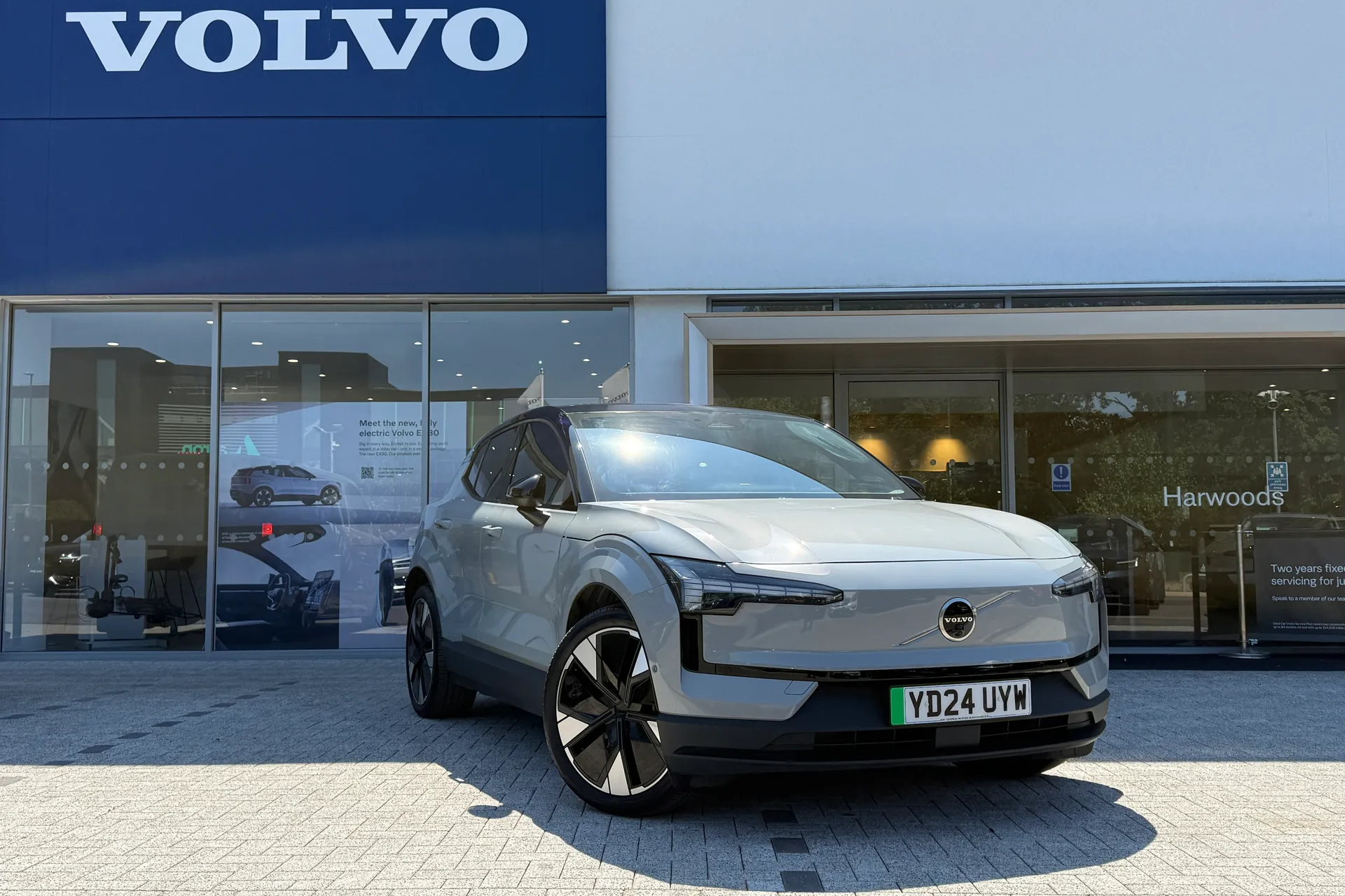 Volvo EX30 focused image