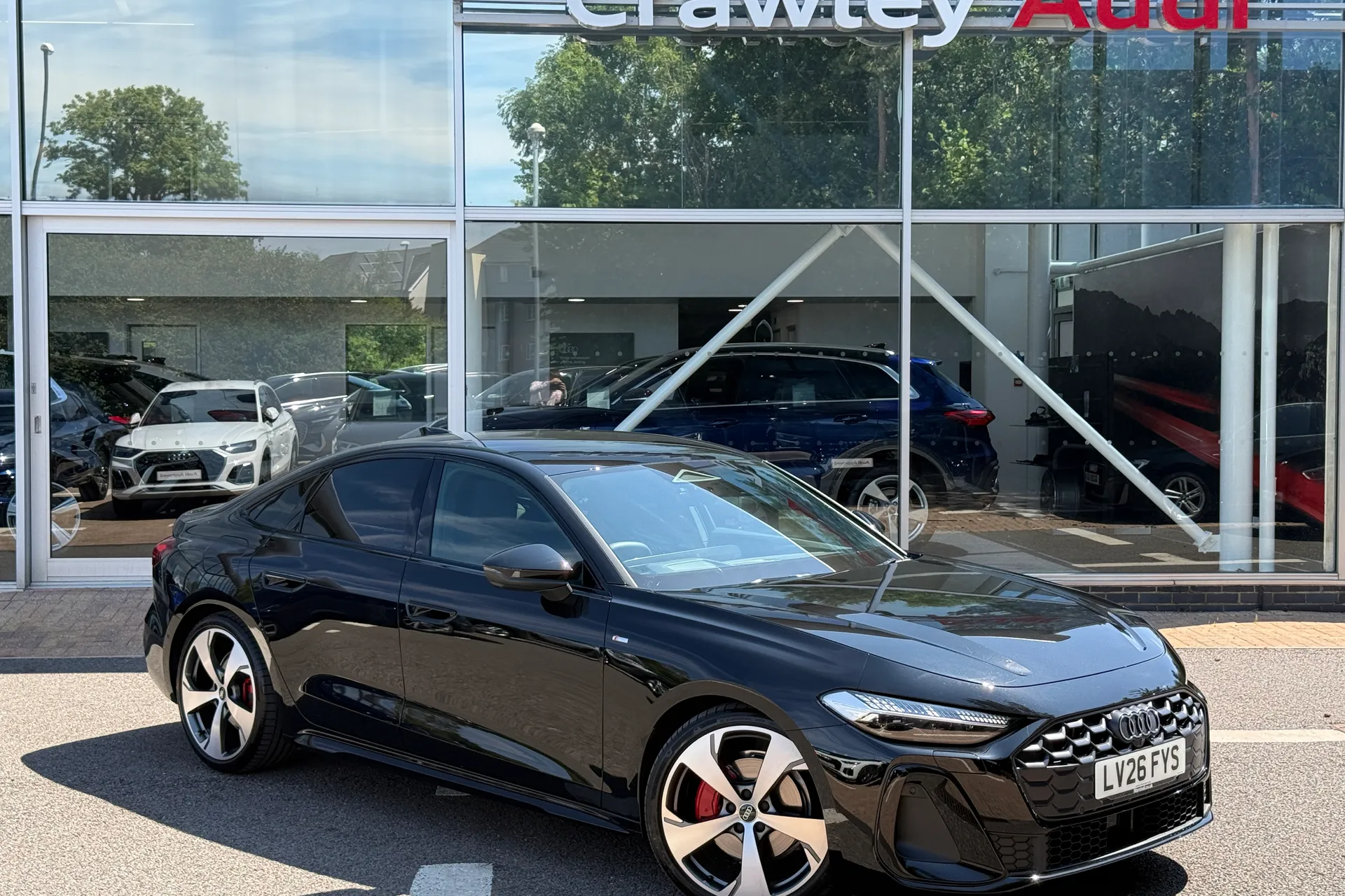 Audi A5 focused image