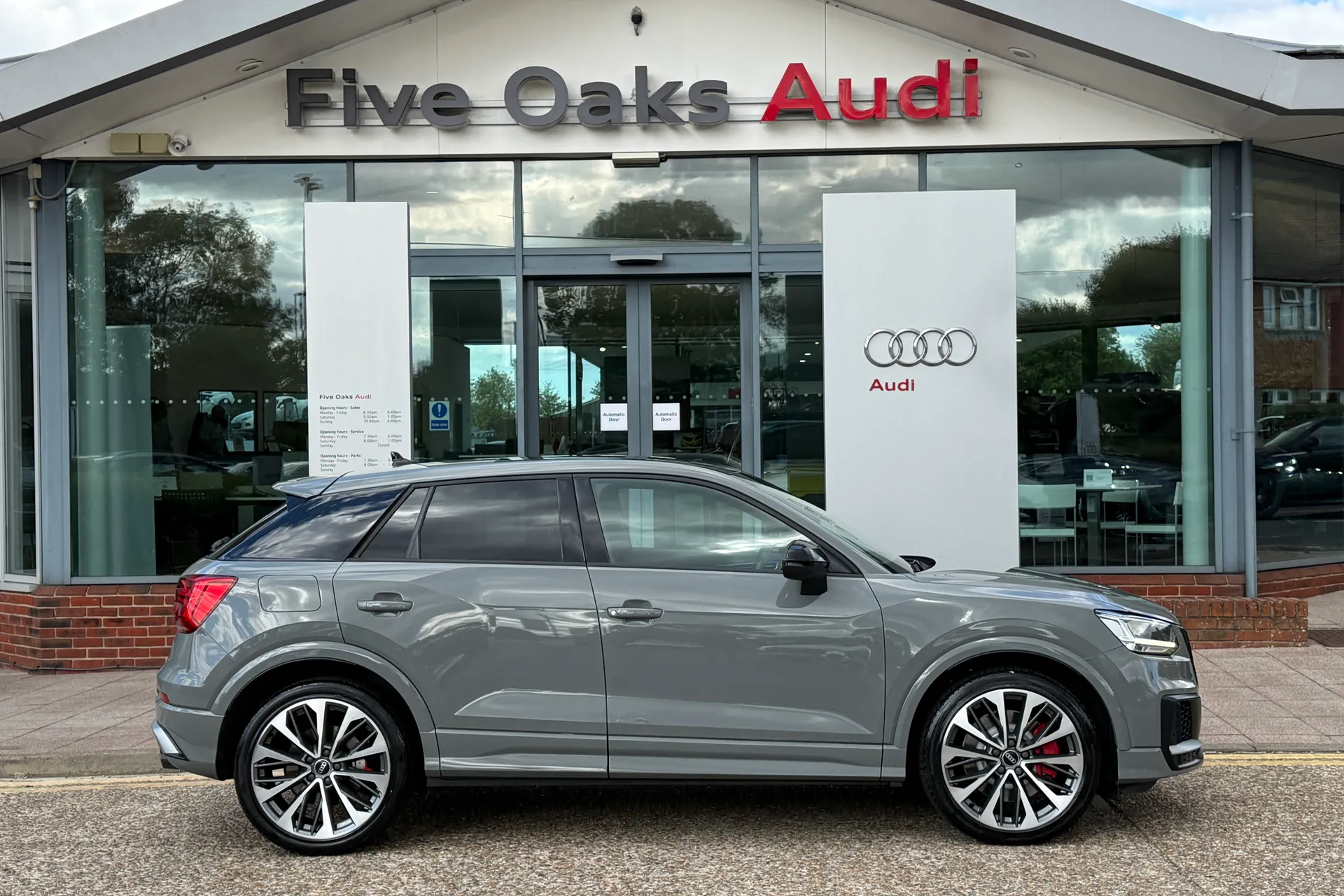 Audi Q2 focused image