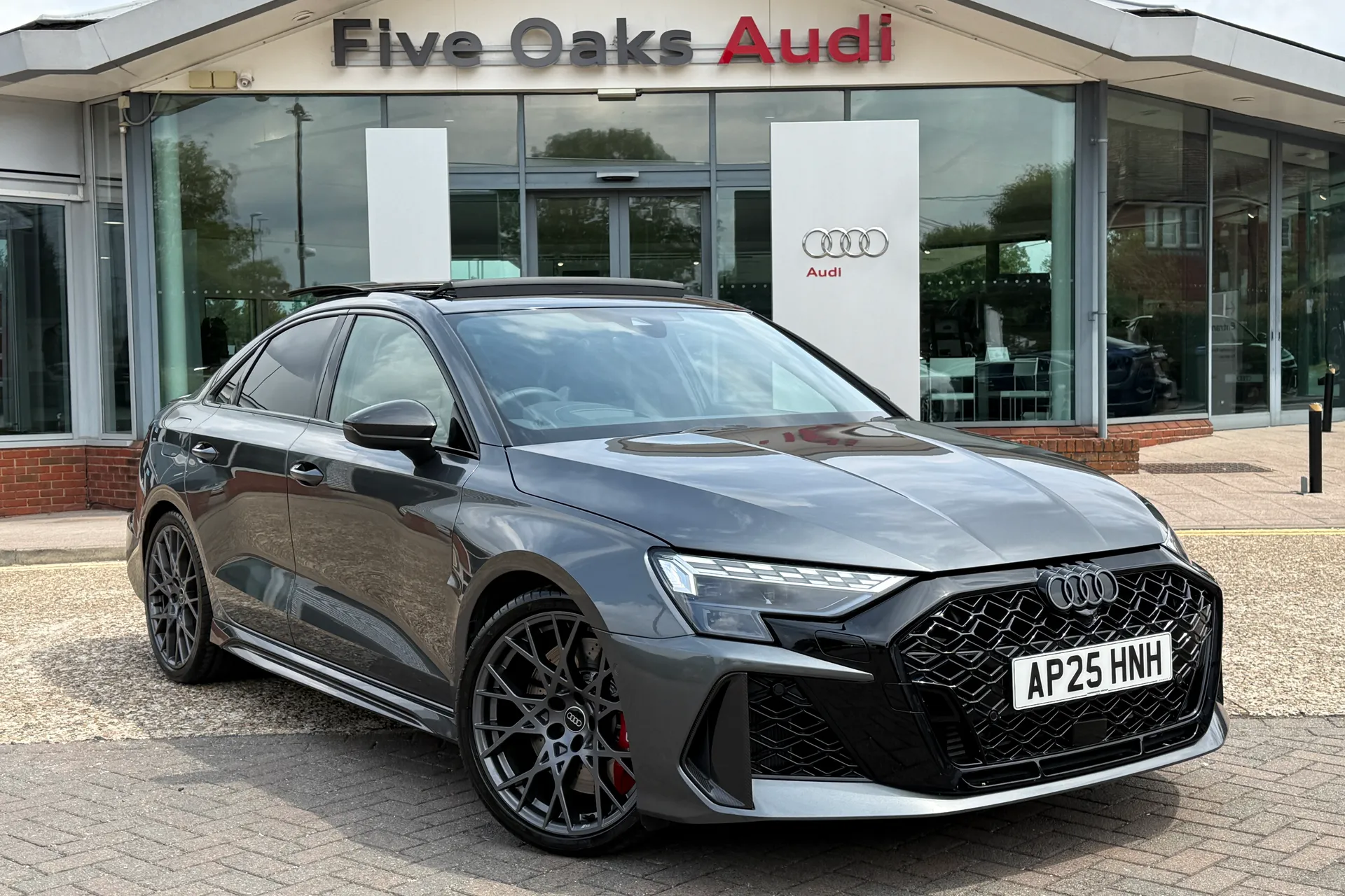 Audi RS3 focused image
