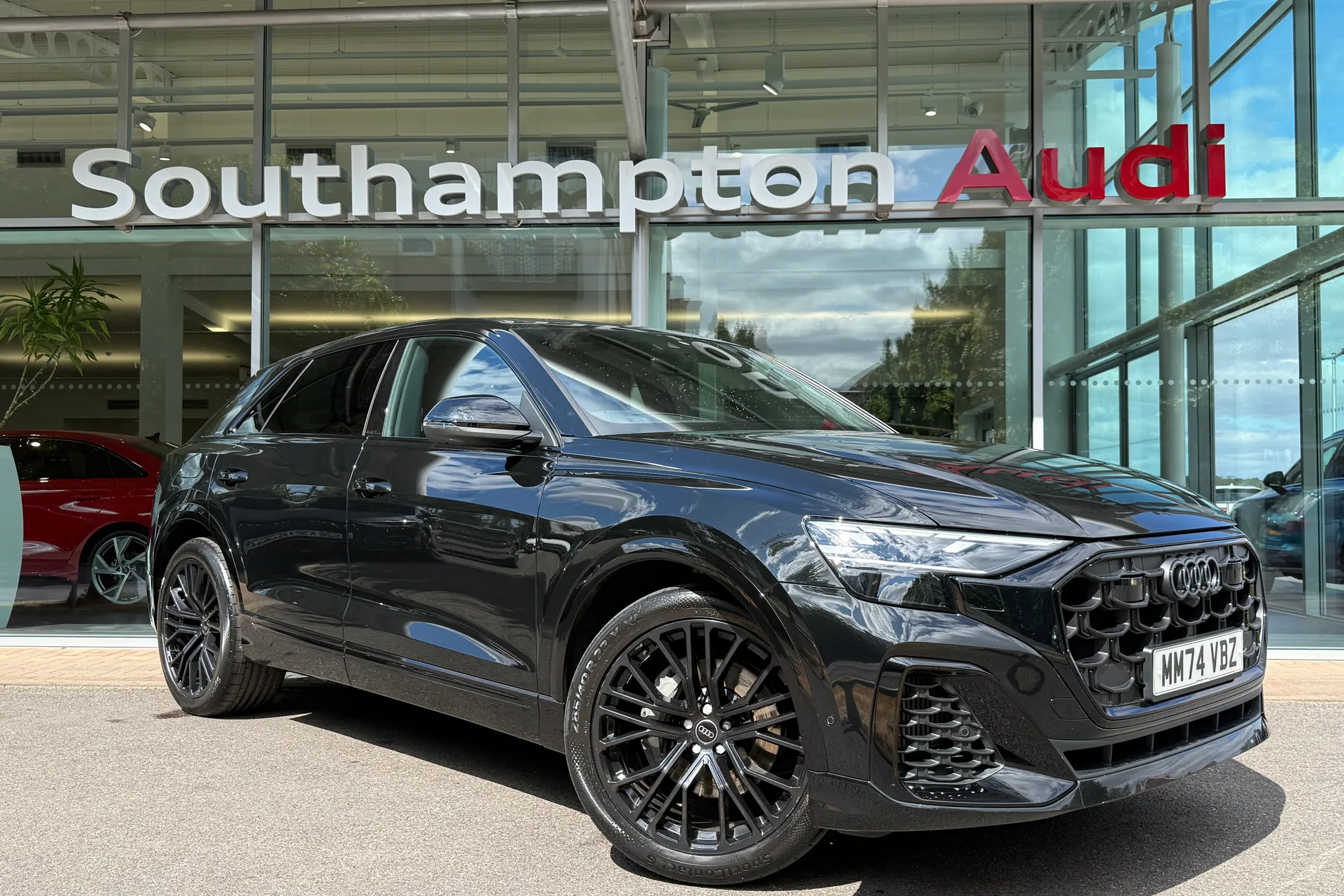 Audi Q8 focused image