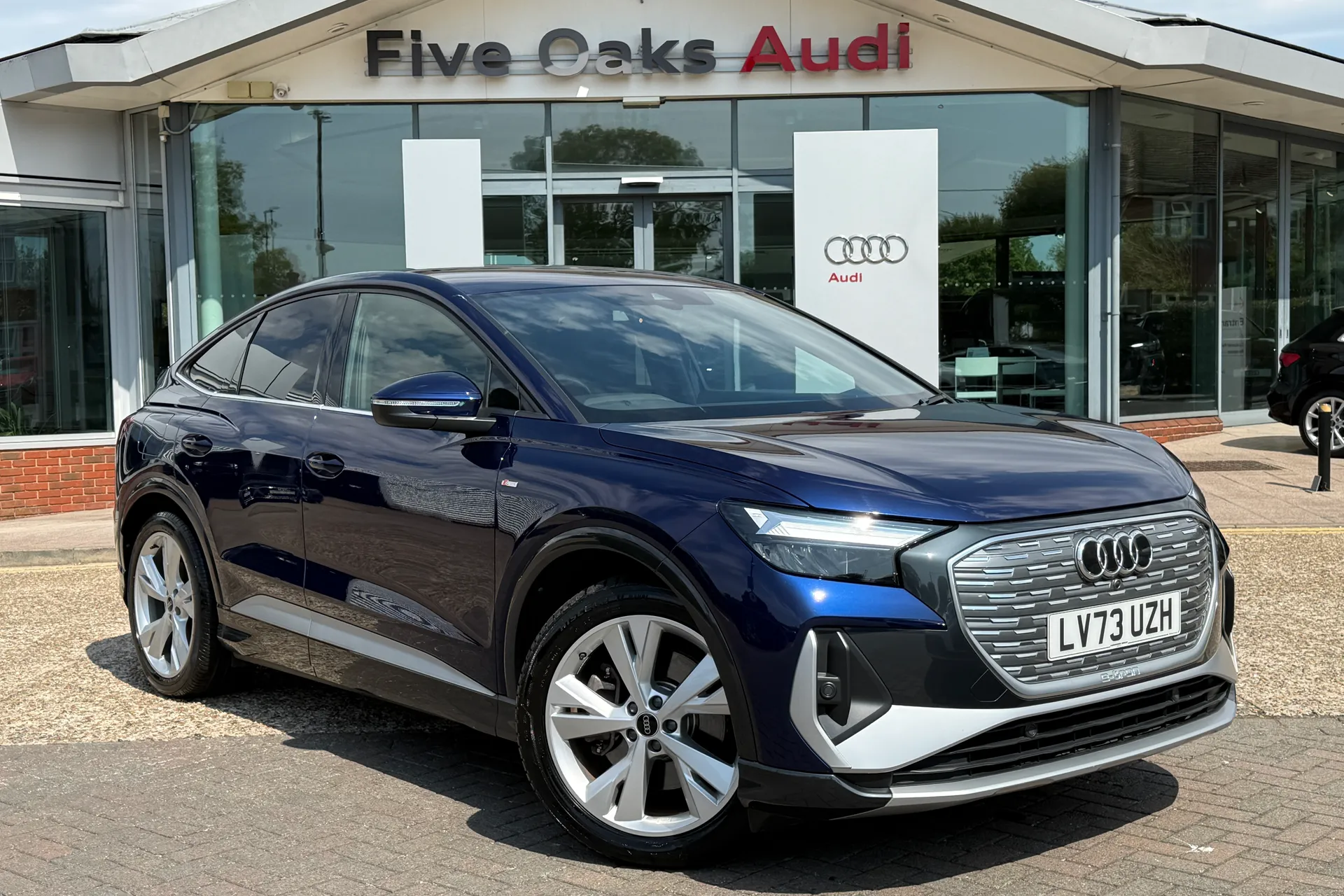 Audi Q4 focused image