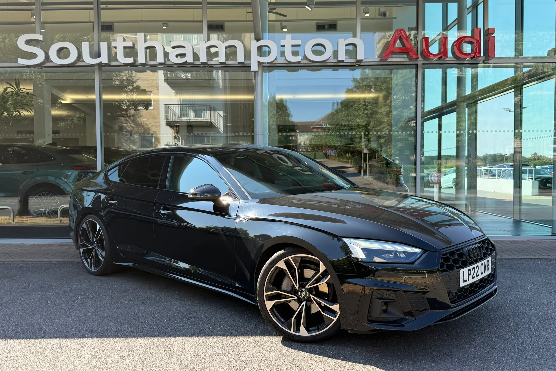 Audi A5 focused image