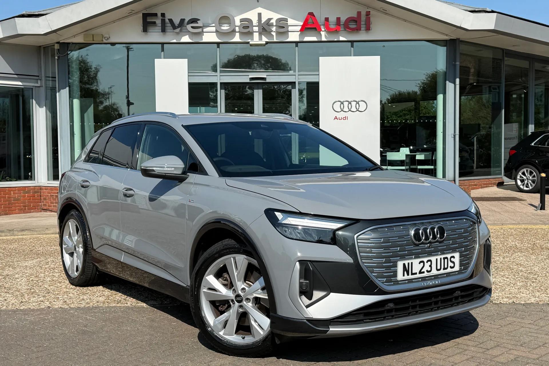 Audi Q4 focused image