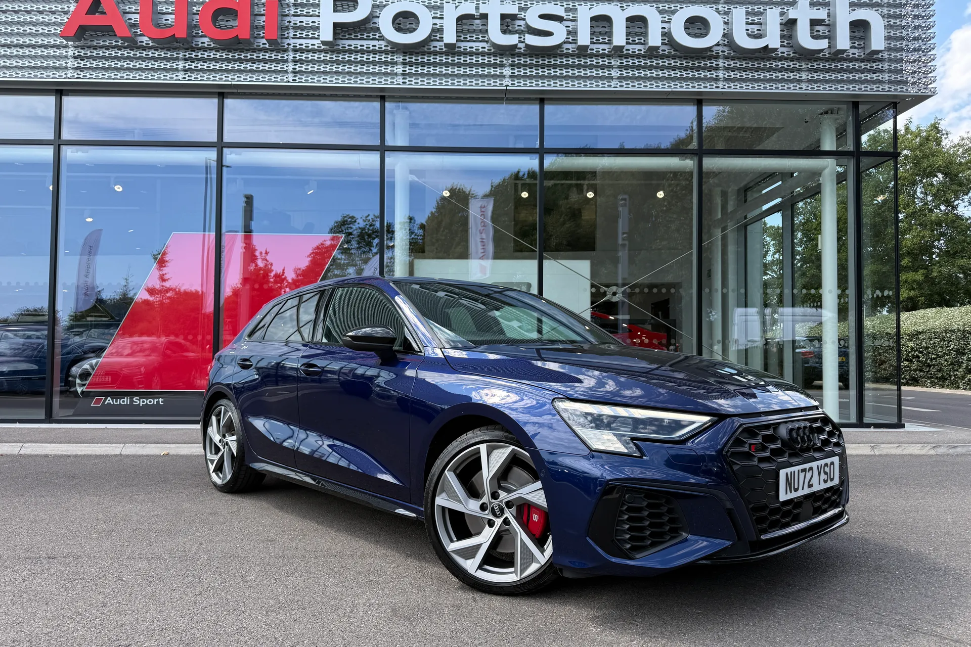 Audi A3 focused image