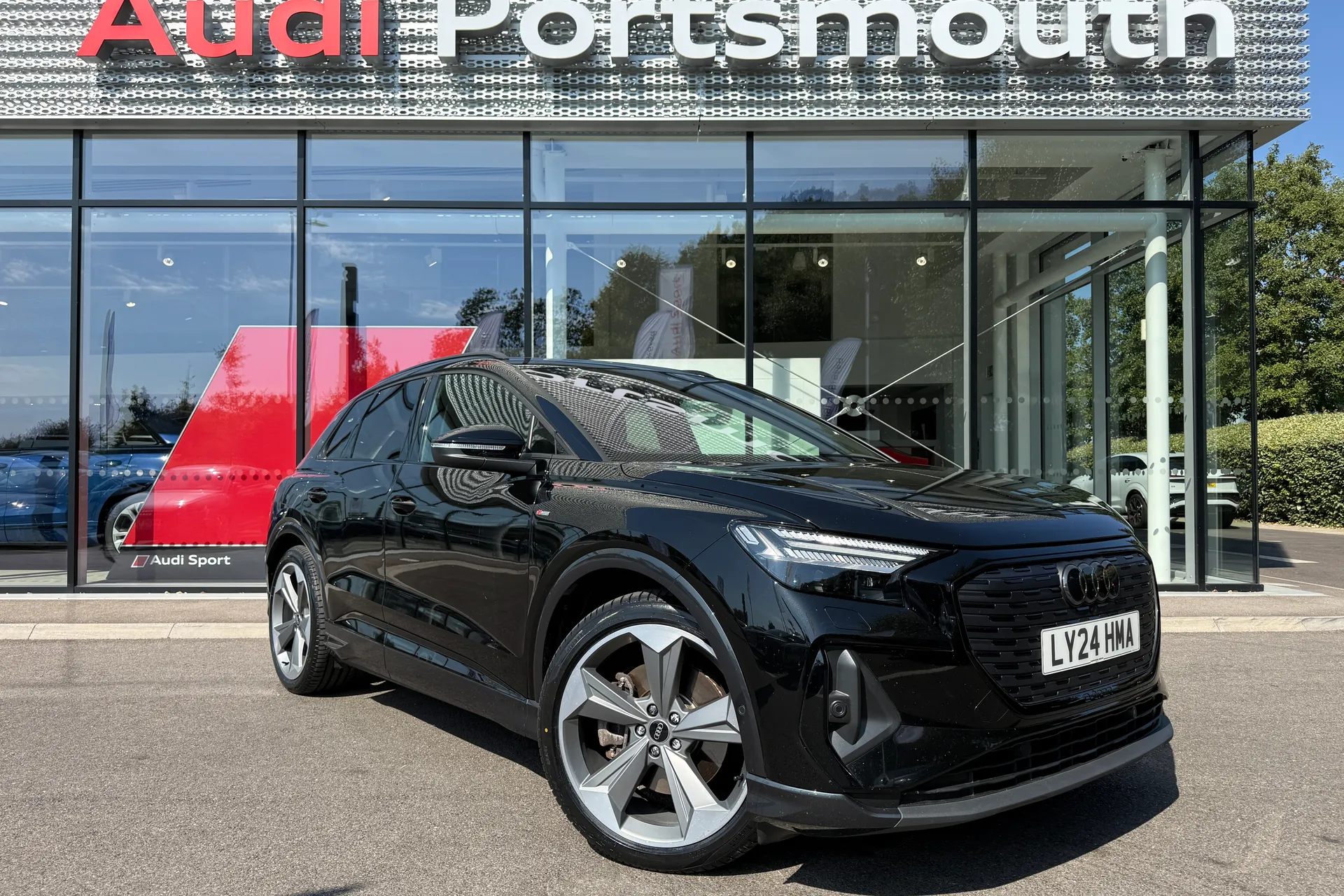 Audi Q4 focused image