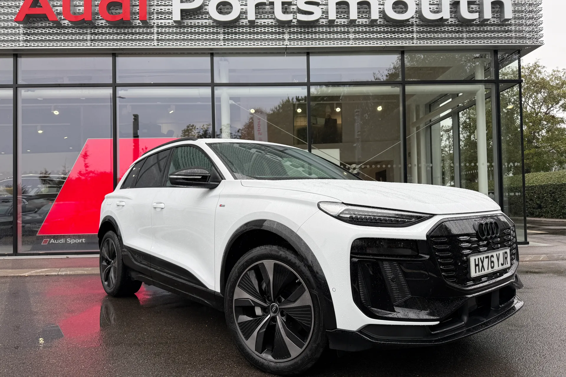 Audi Q6 focused image