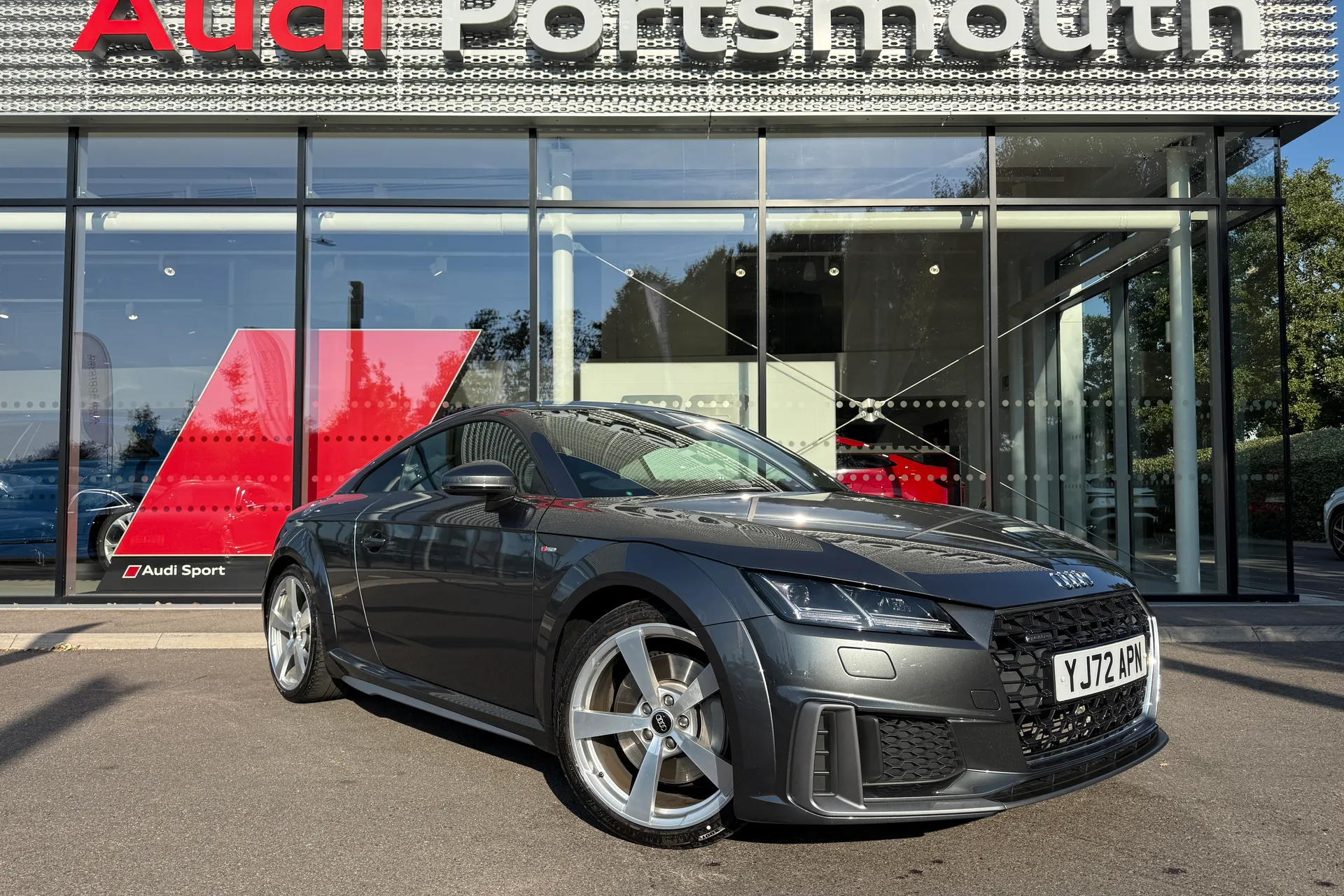 Audi TT focused image