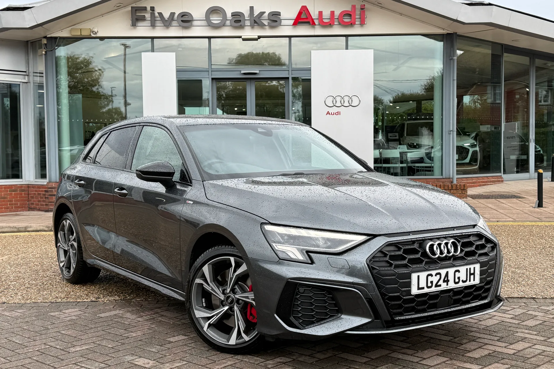 Audi A3 focused image