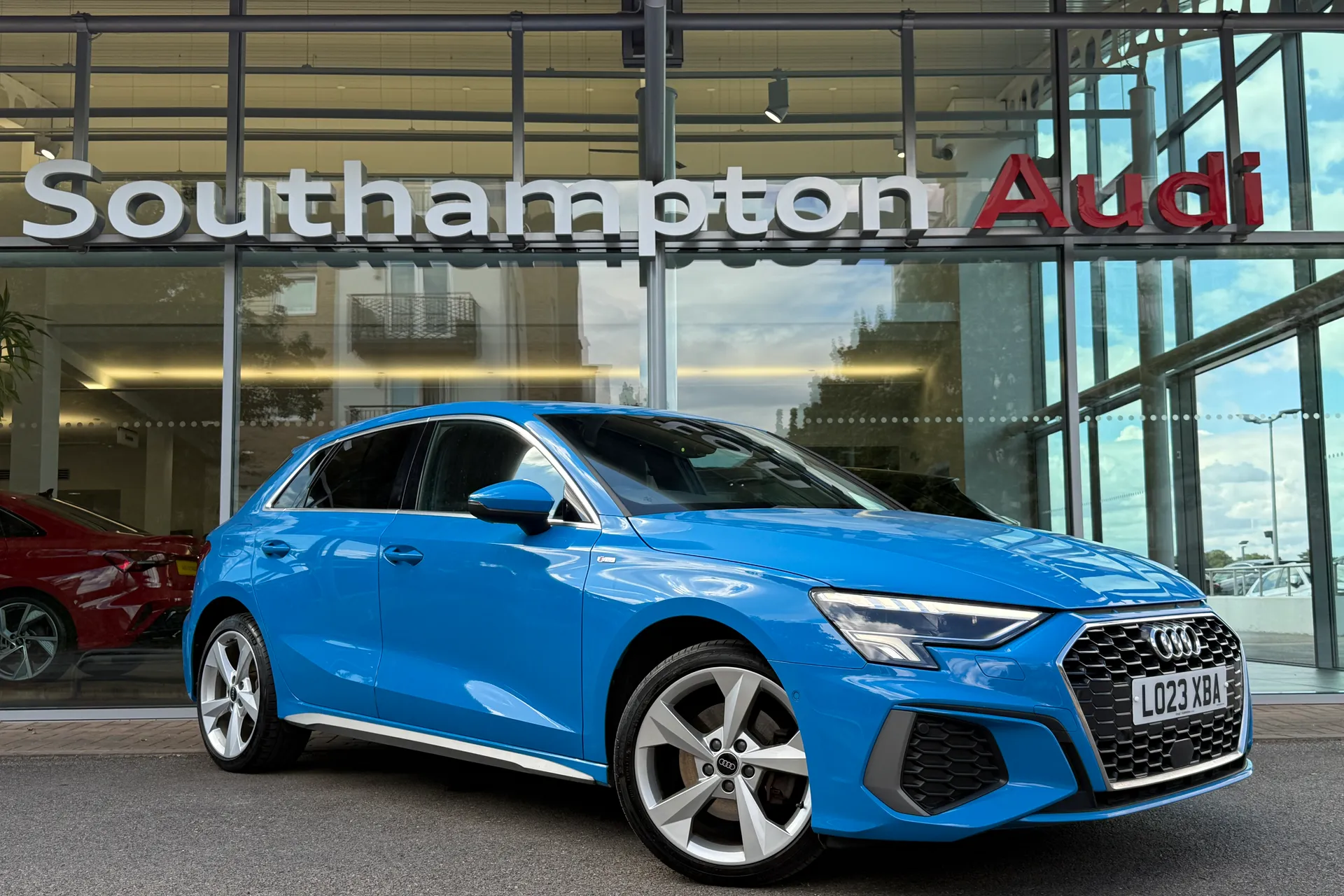 Audi A3 focused image
