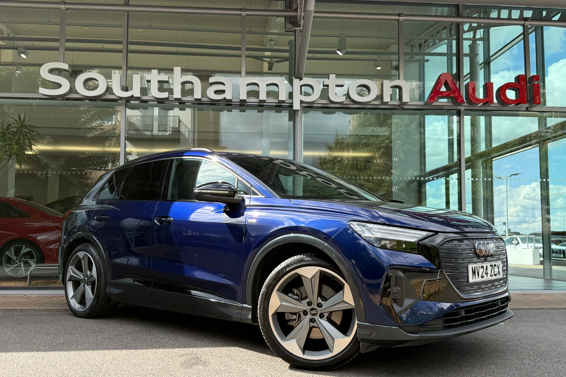 Audi Q4 focused image
