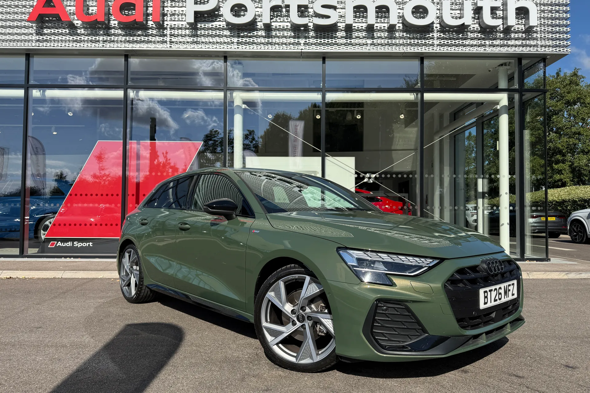 Audi A3 focused image