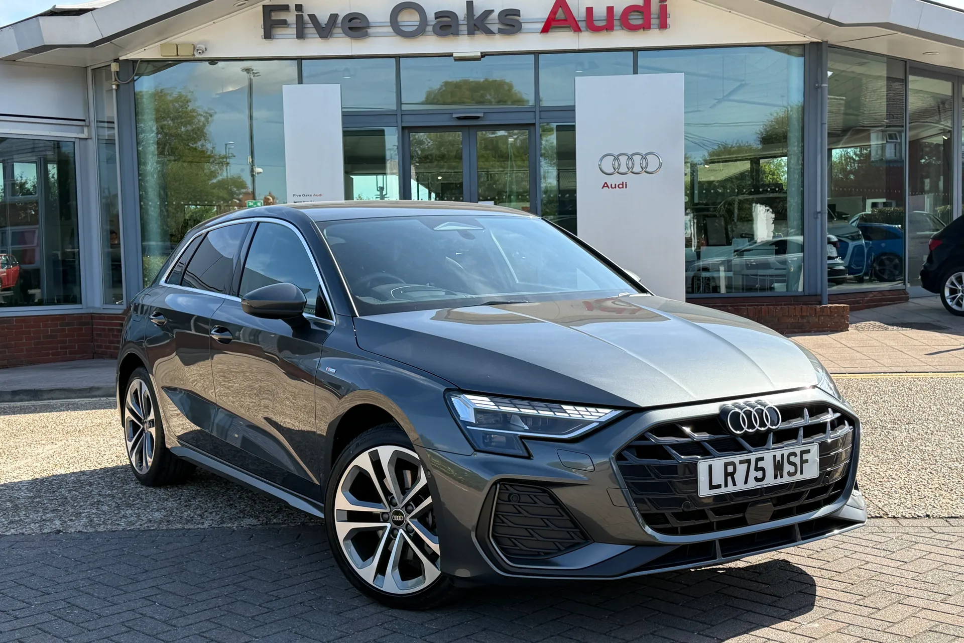 Audi A3 focused image