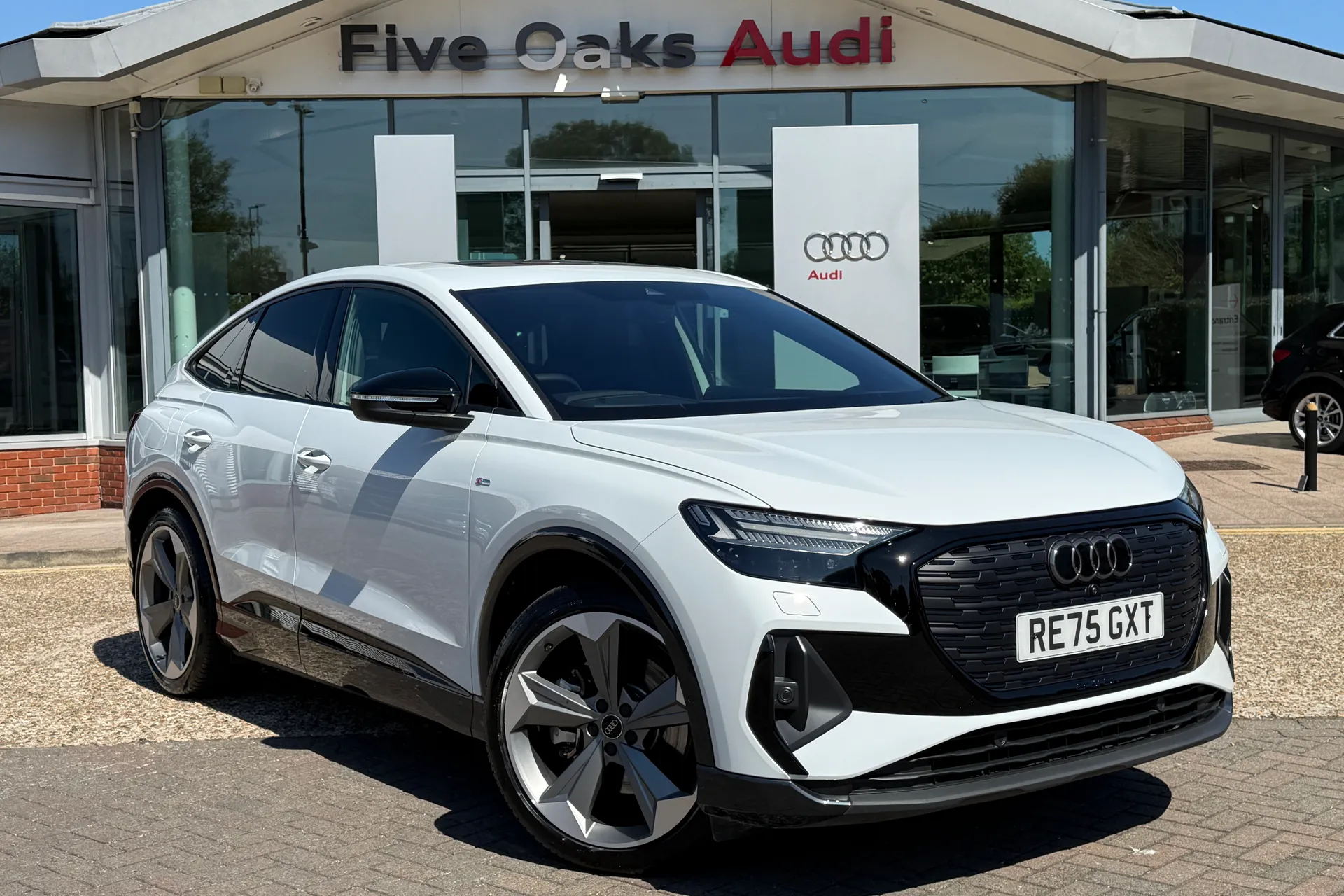 Audi Q4 focused image