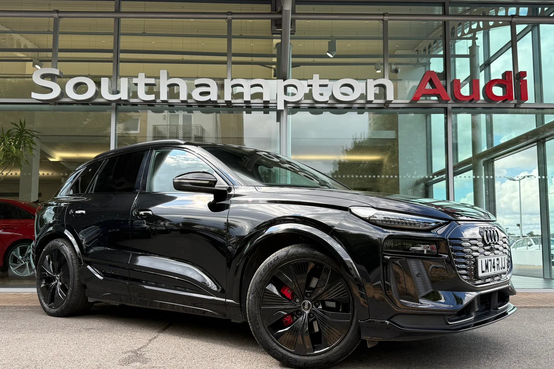 Audi Q6 focused image