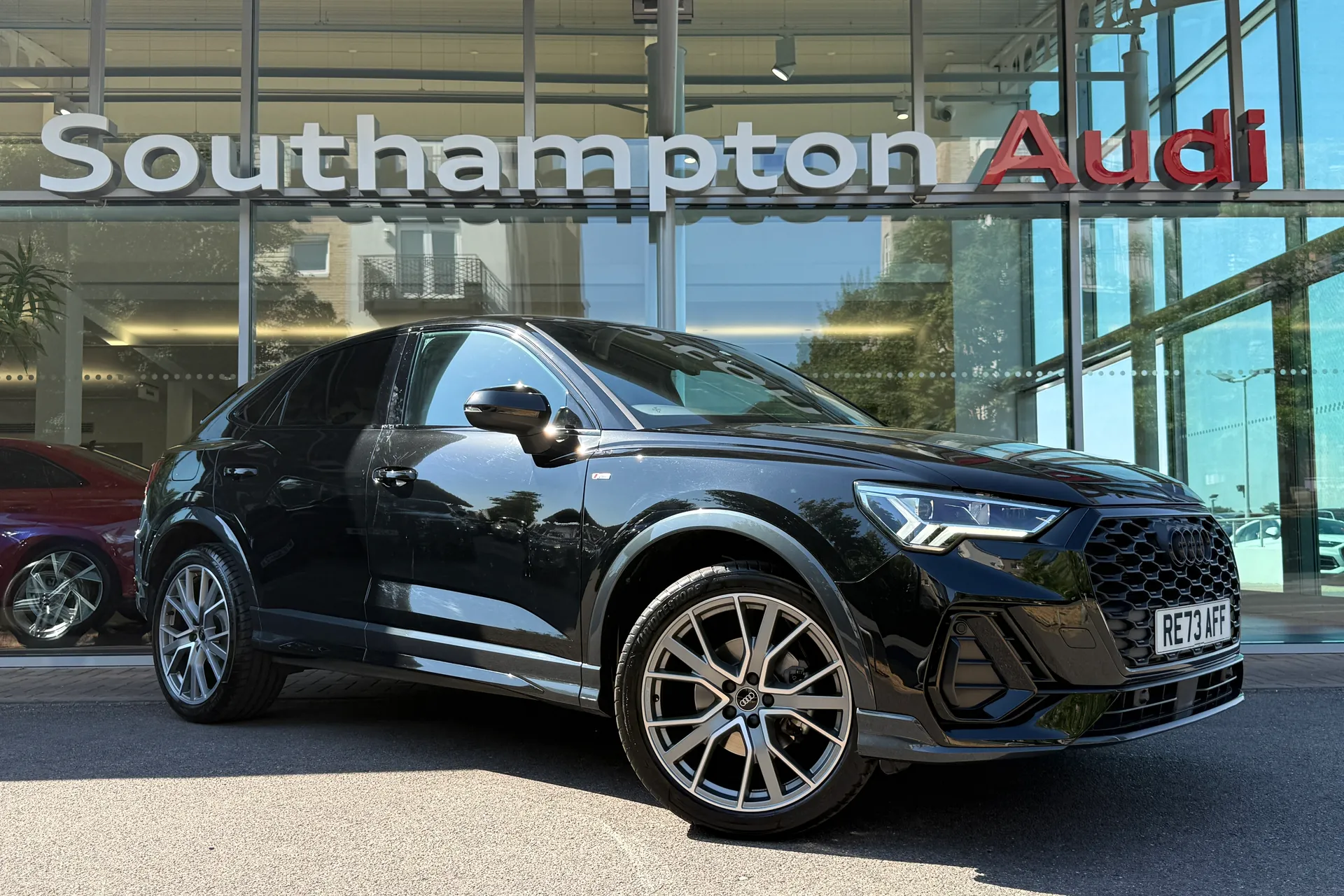 Audi Q3 focused image