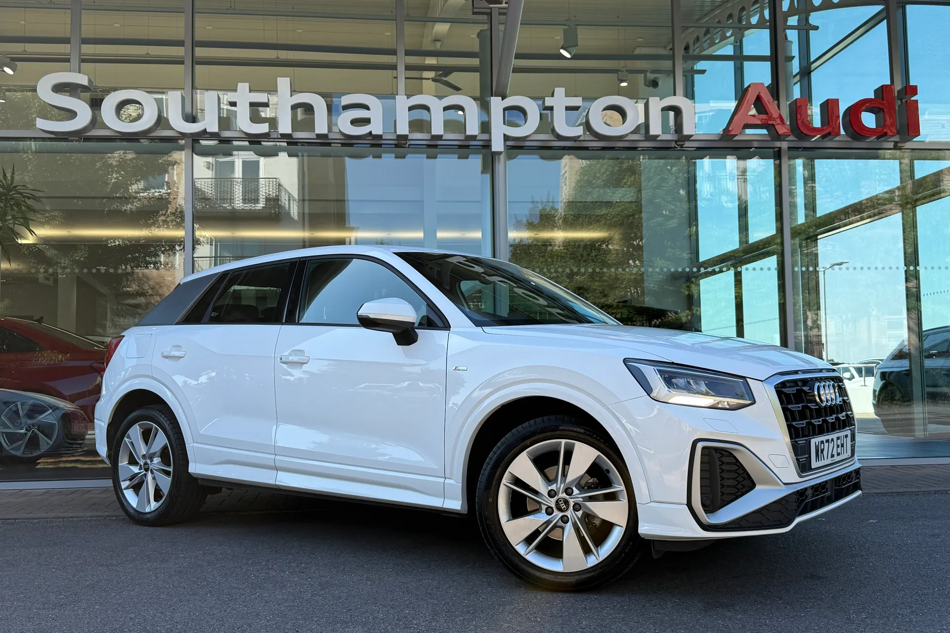 Audi Q2 focused image