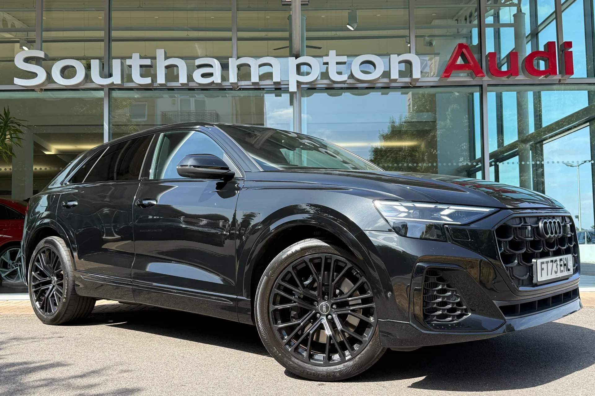 Audi Q8 focused image
