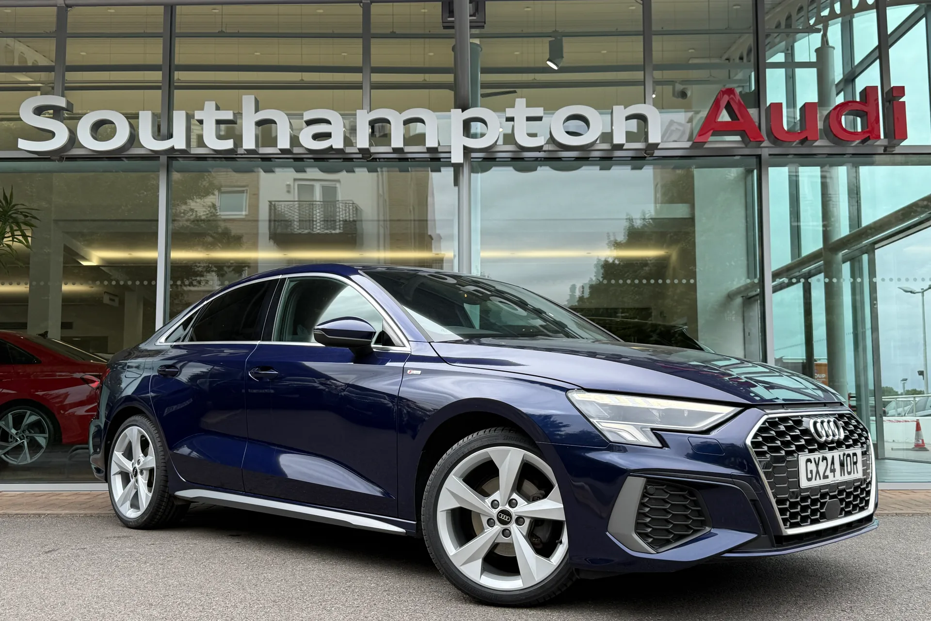 Audi A3 focused image