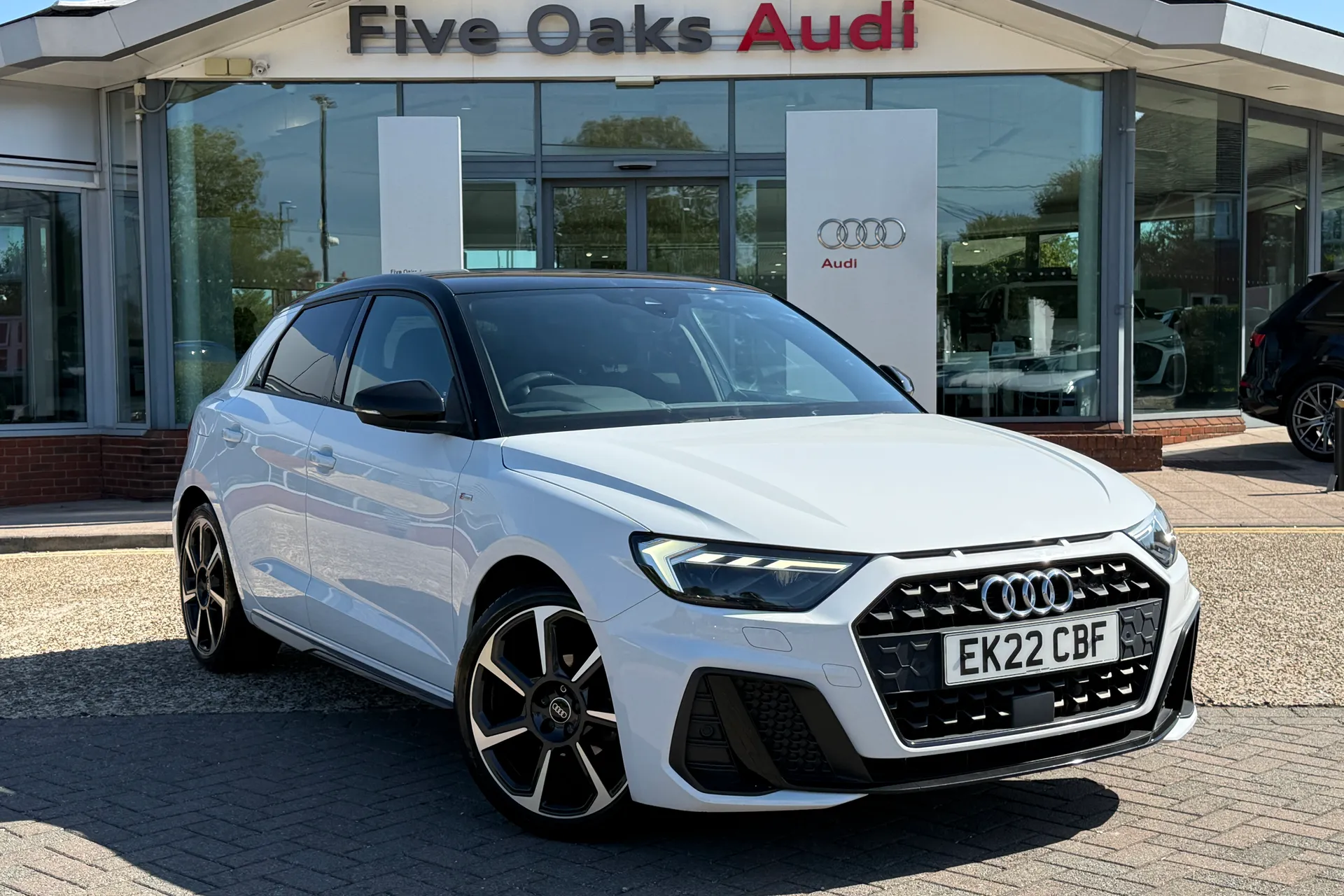 Audi A1 focused image