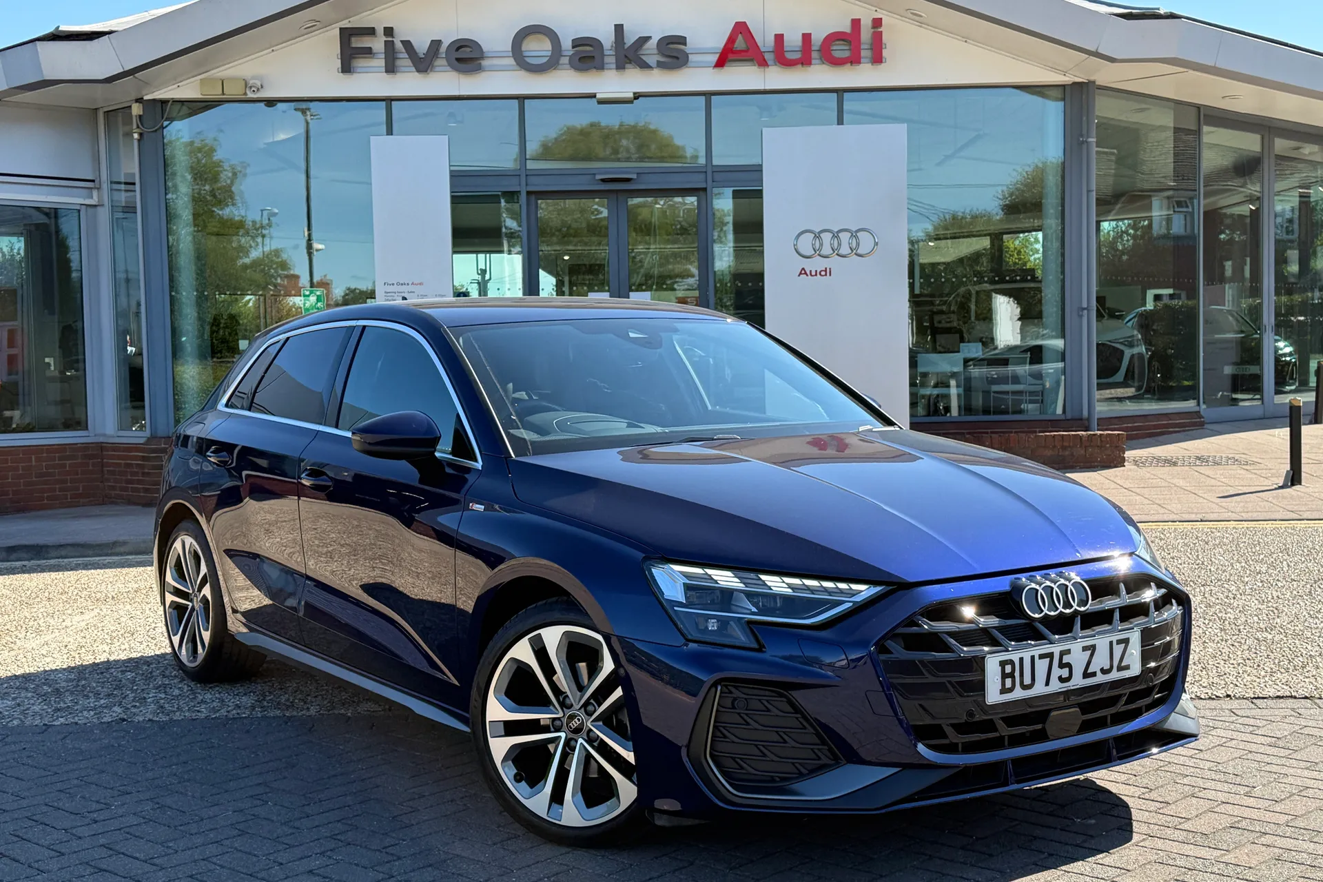 Audi A3 focused image