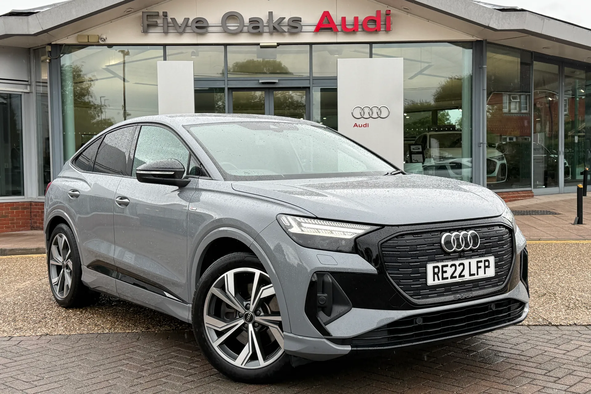 Audi Q4 focused image