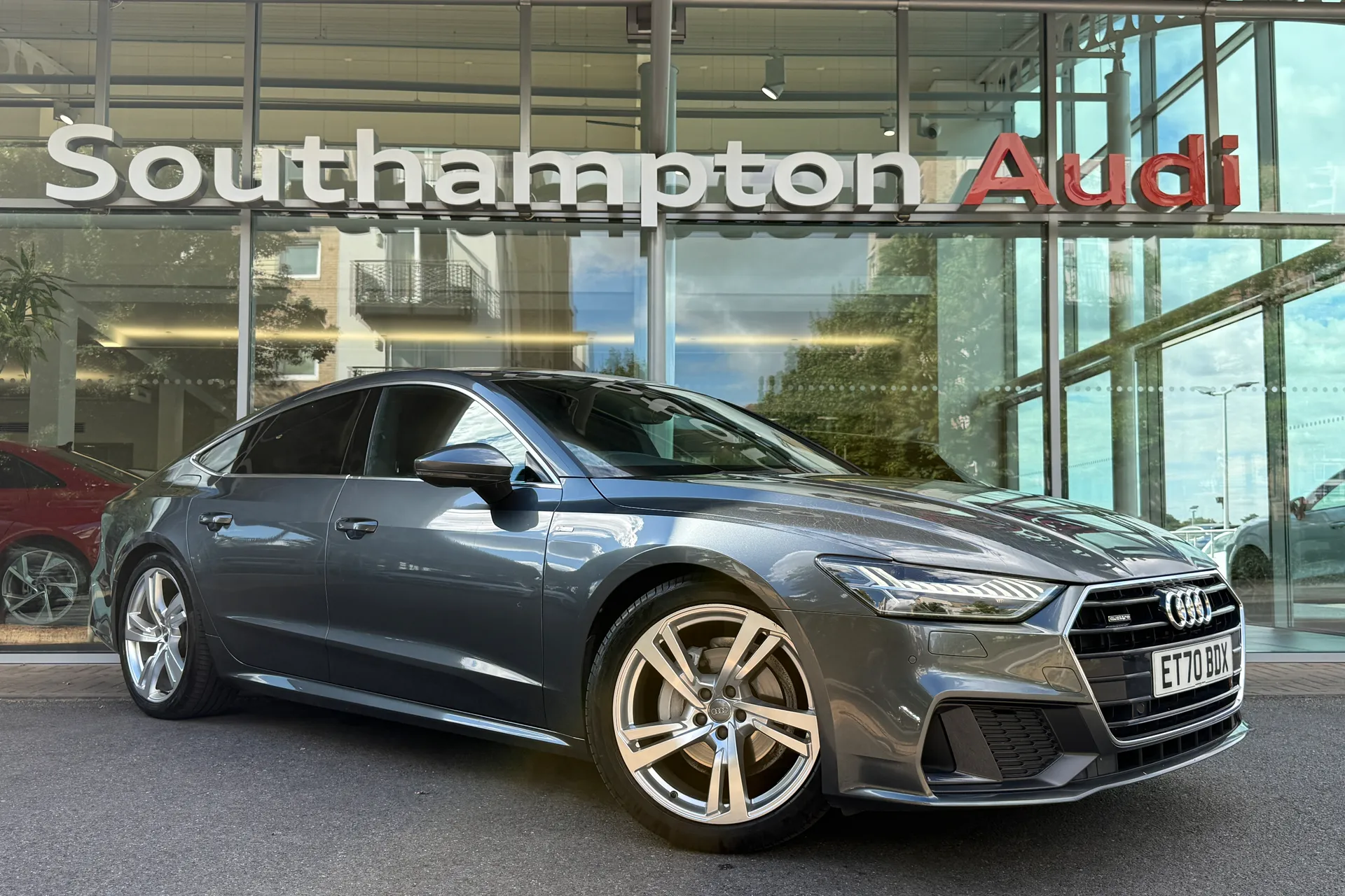 Audi A7 focused image