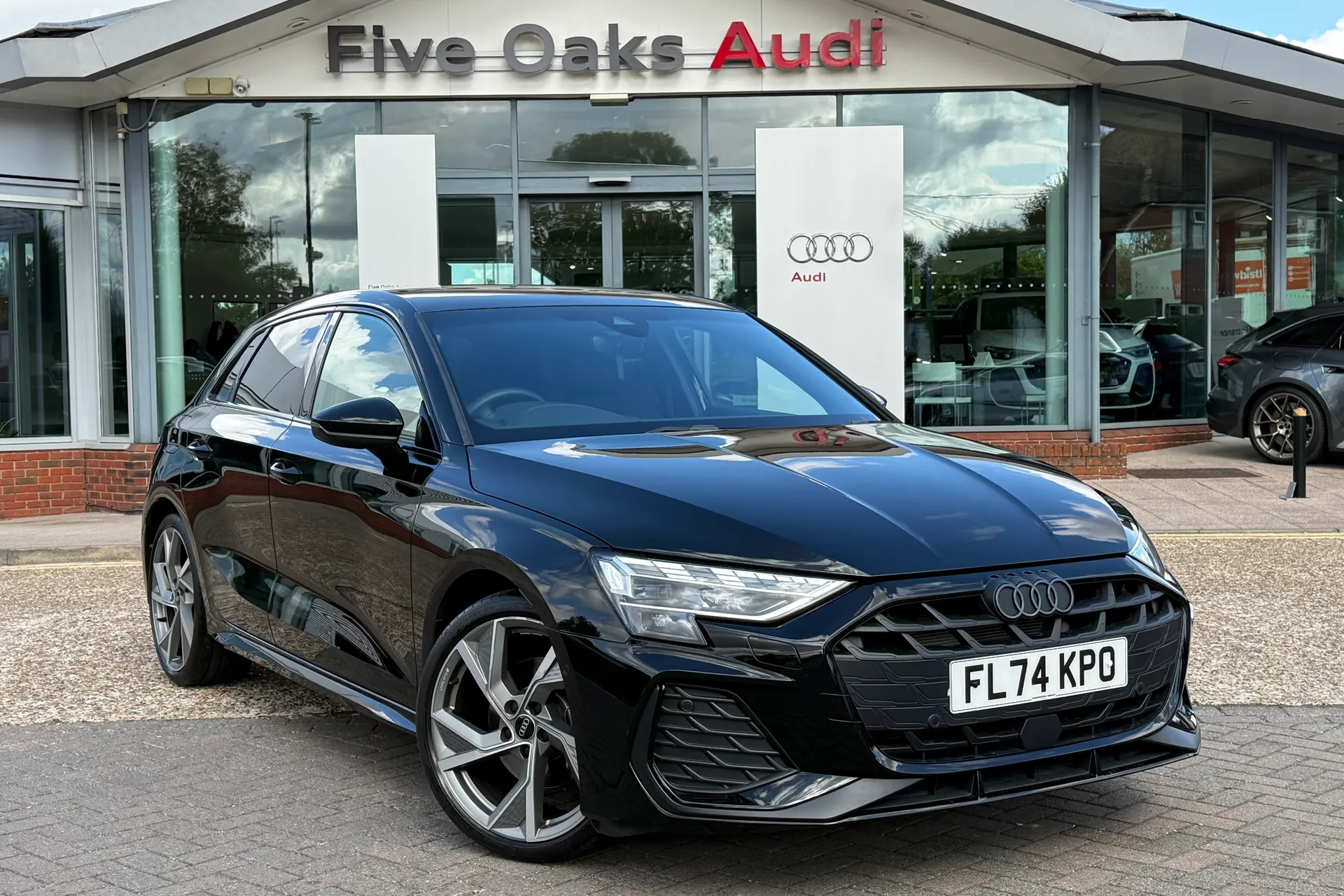 Audi A3 focused image