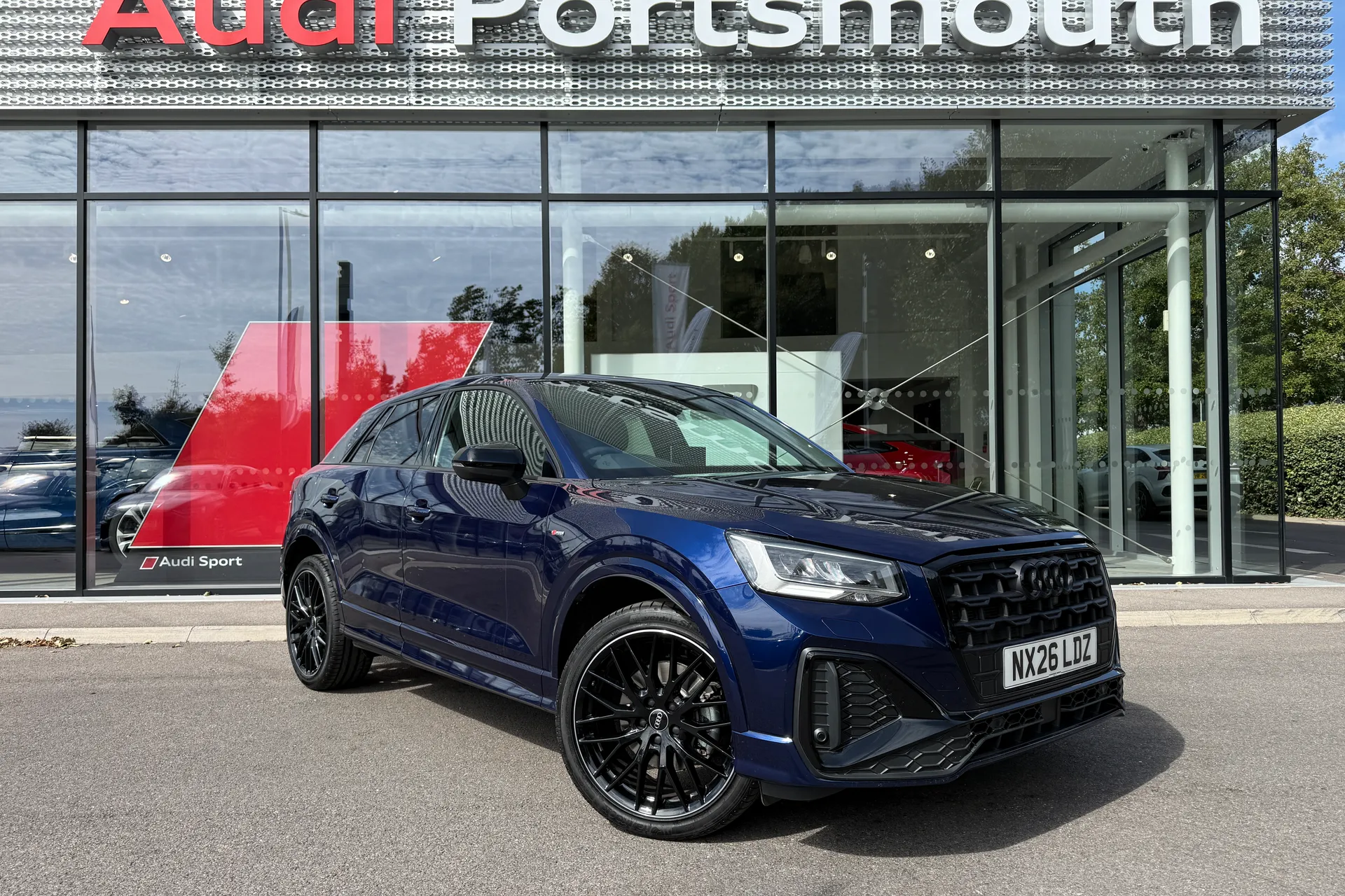 Audi Q2 focused image