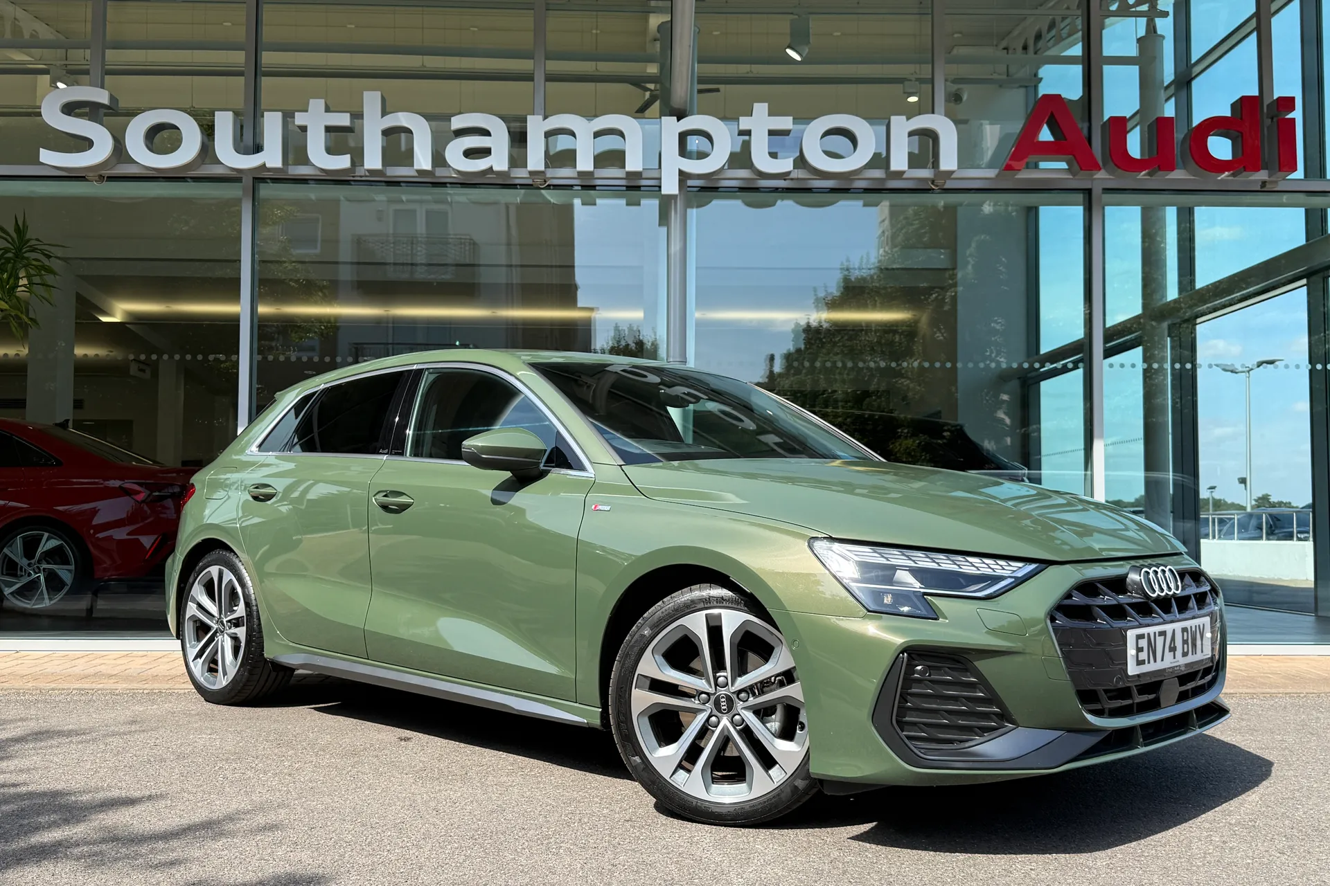 Audi A3 focused image