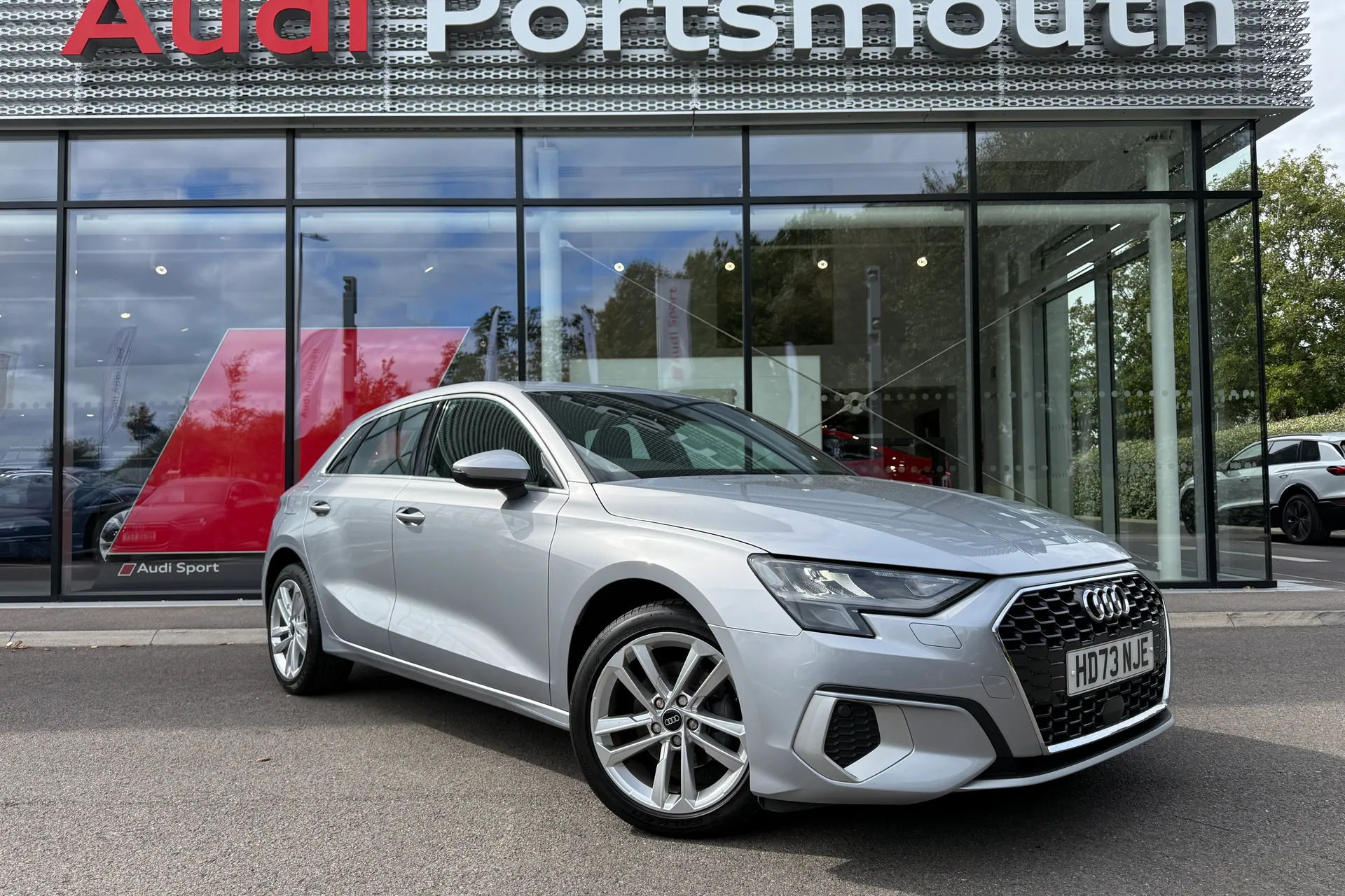 Audi A3 focused image