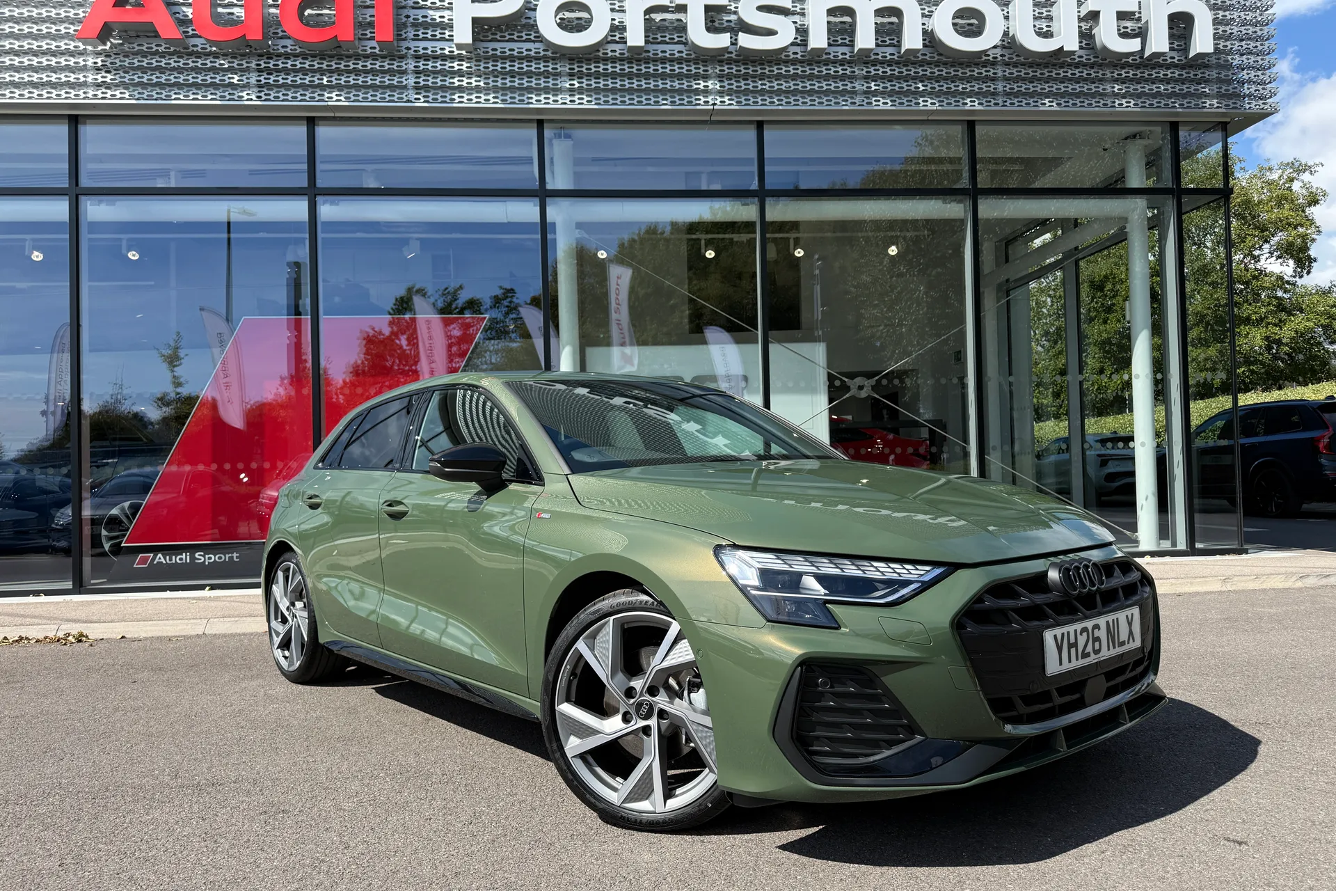 Audi A3 focused image