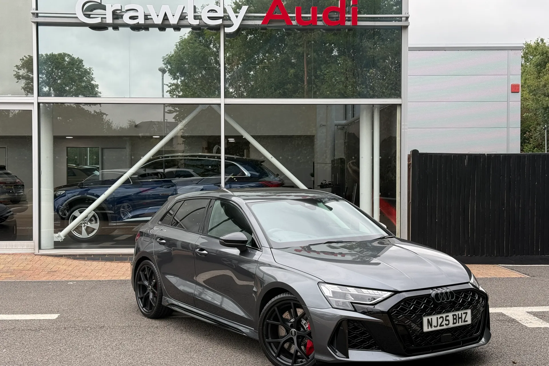 Audi RS3 focused image