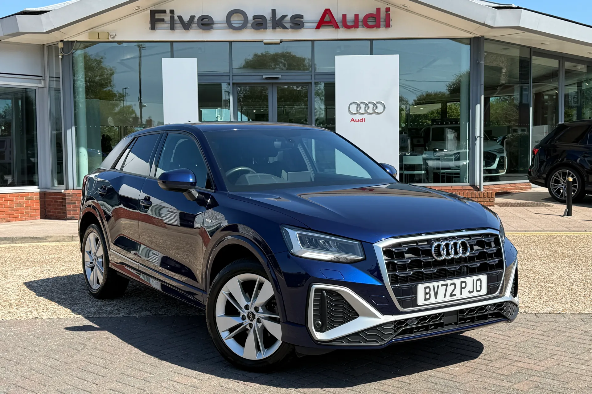 Audi Q2 focused image