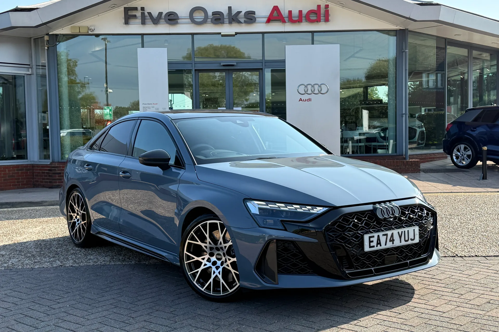 Audi RS3 focused image