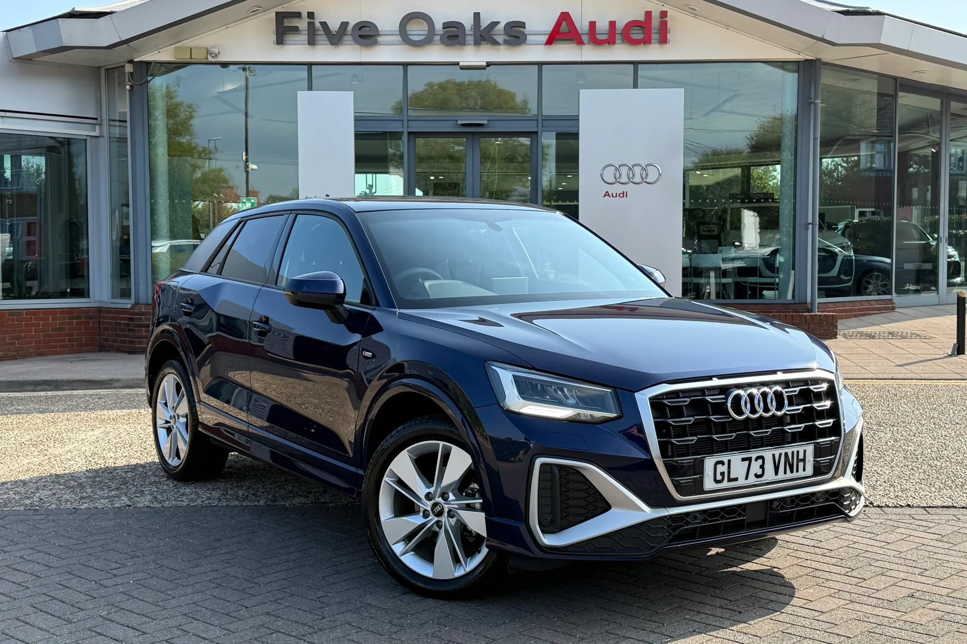 Audi Q2 focused image