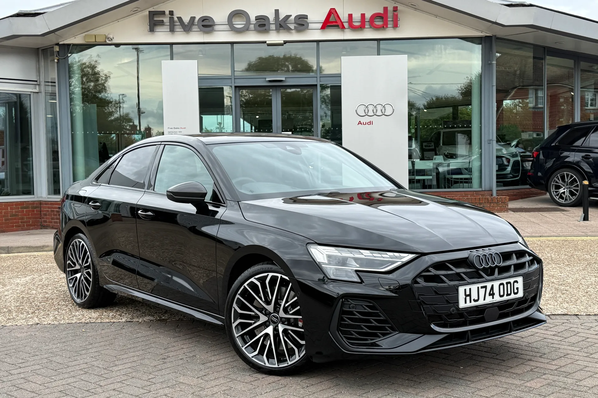 Audi A3 focused image