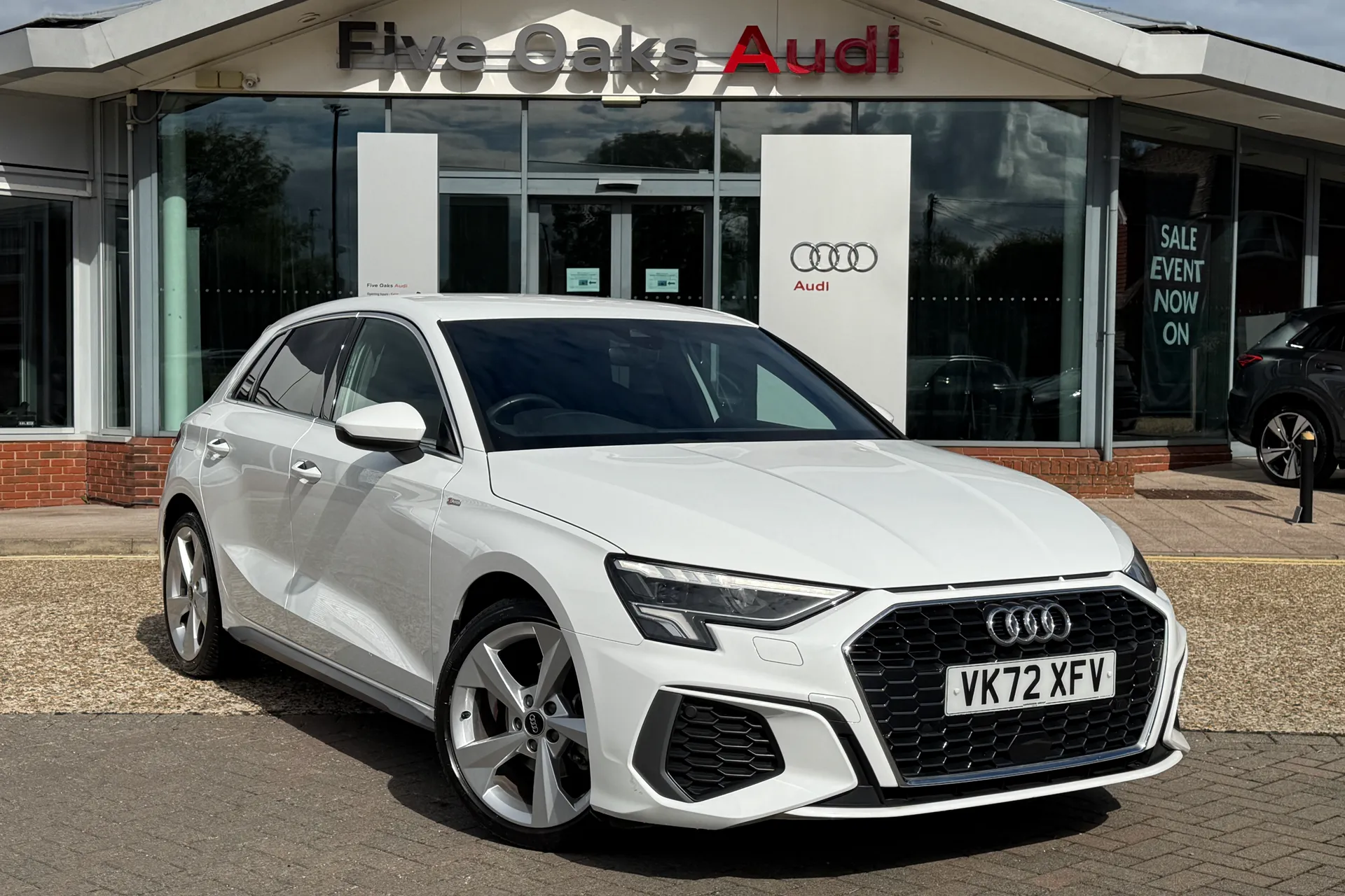 Audi A3 focused image