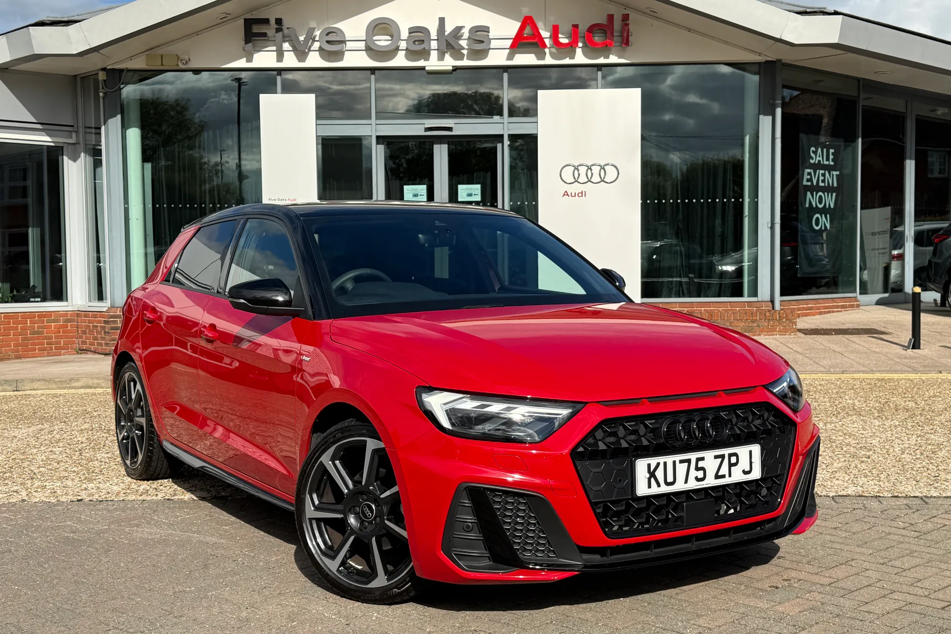 Audi A1 focused image
