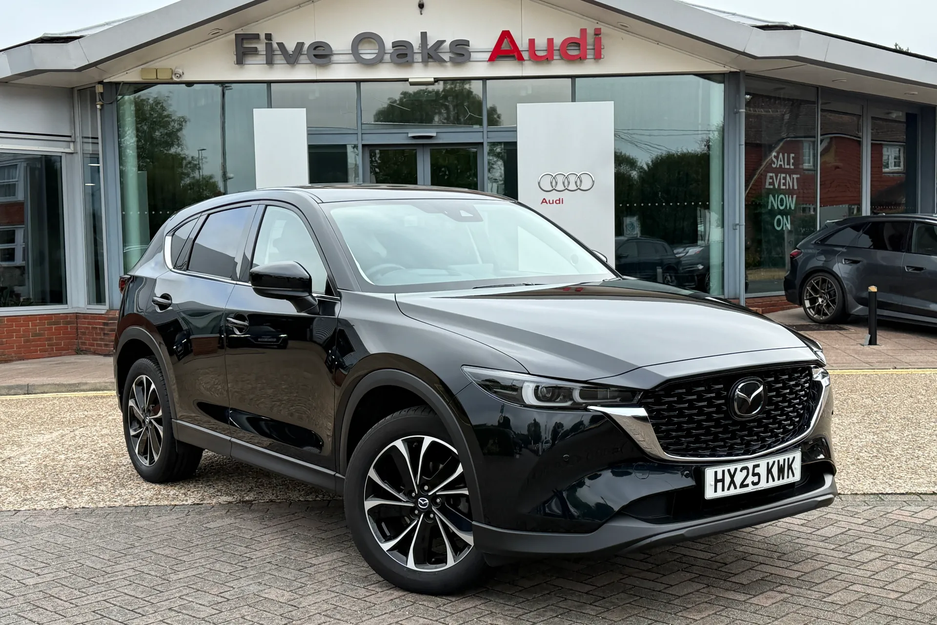 MAZDA CX-5 focused image
