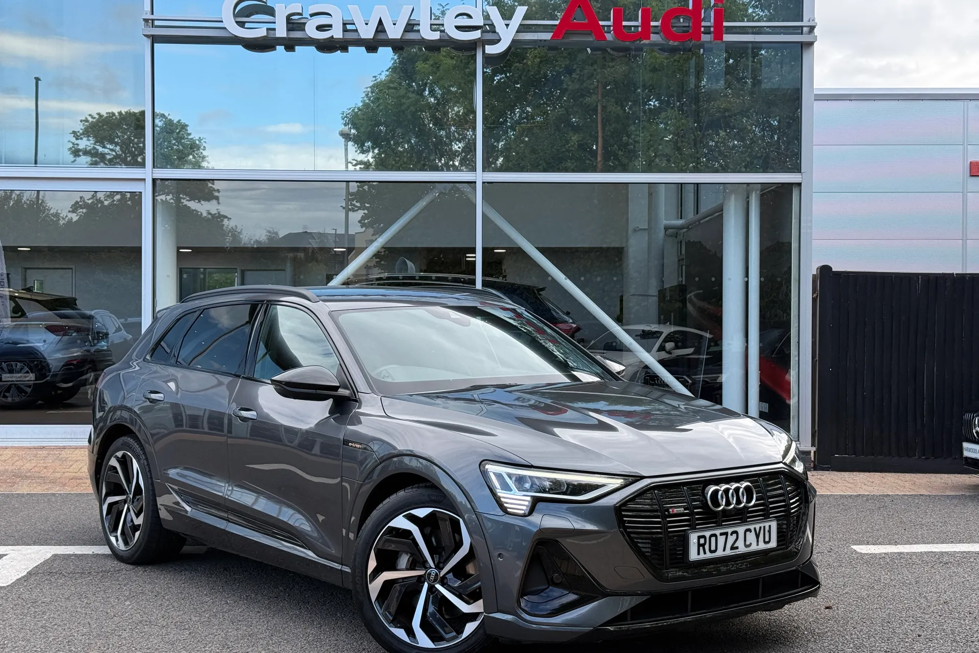 Audi e-tron focused image