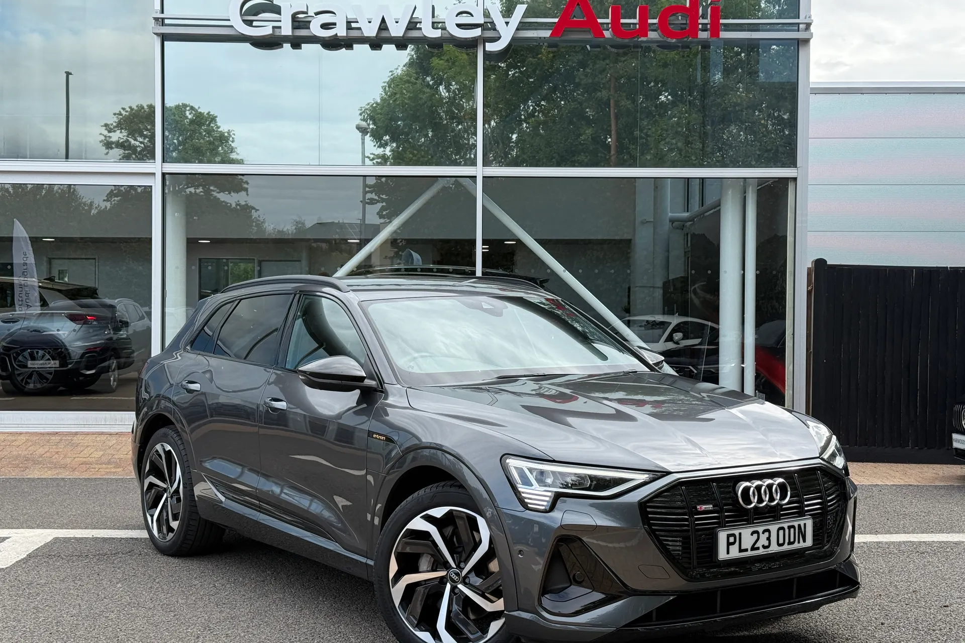 Audi e-tron focused image