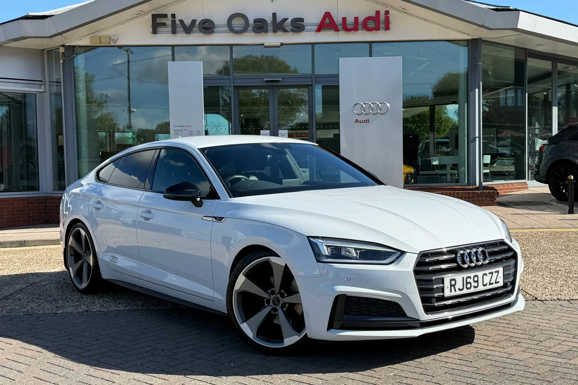 Audi A5 focused image