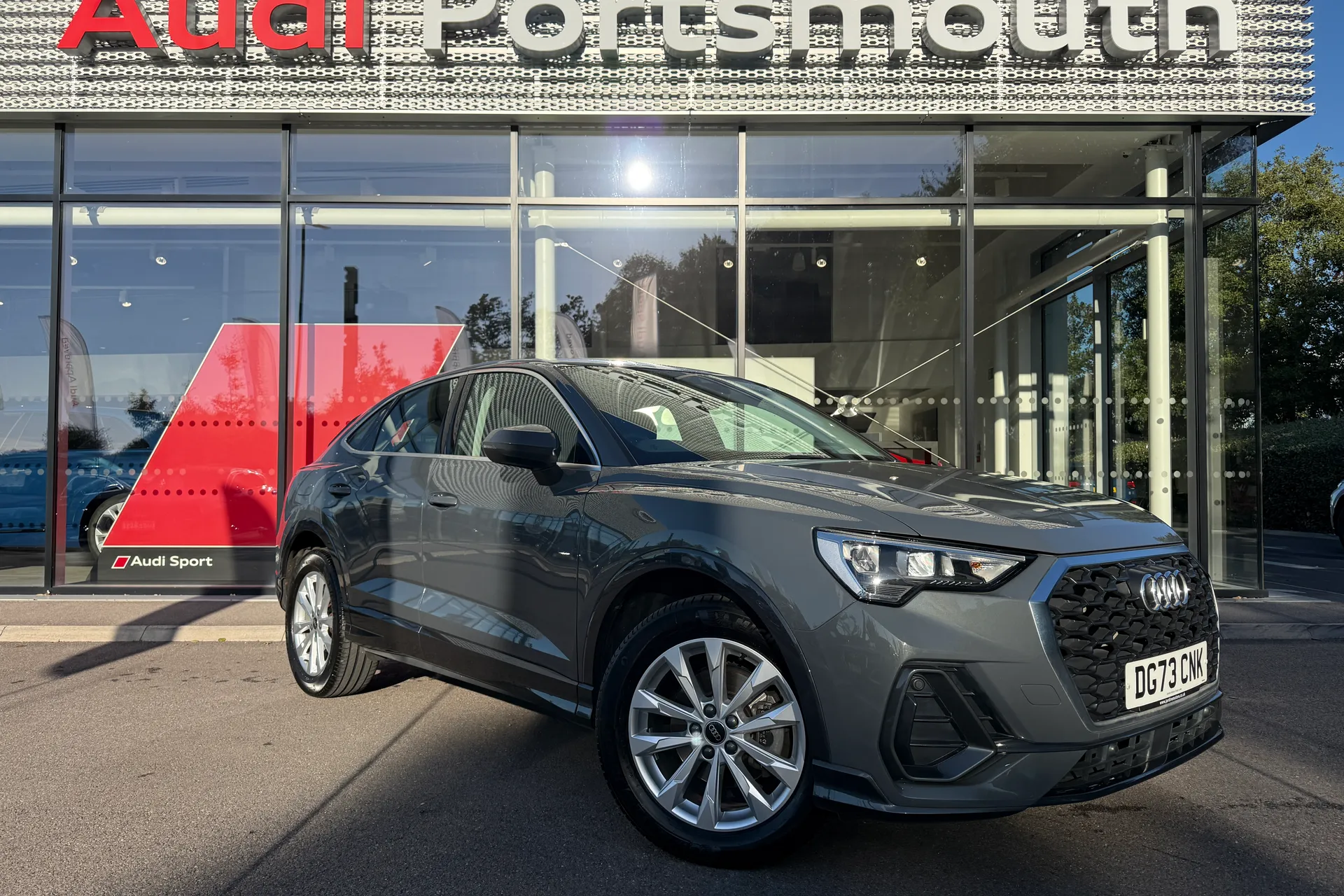 Audi Q3 focused image
